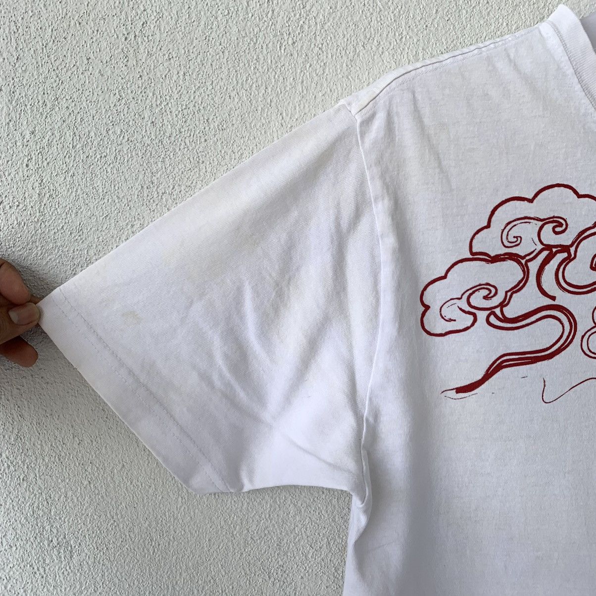 Japanese Brand SUKAJAN DRAGON t shirt spell out big design Size US M / EU 48-50 / 2 - 12 Thumbnail