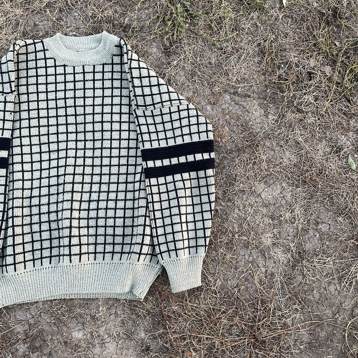 If Six Was Nine Vintage 90s Knitted Crewneck Travis Style Sweater Cutie y2k Size US S / EU 44-46 / 1 - 2 Thumbnail