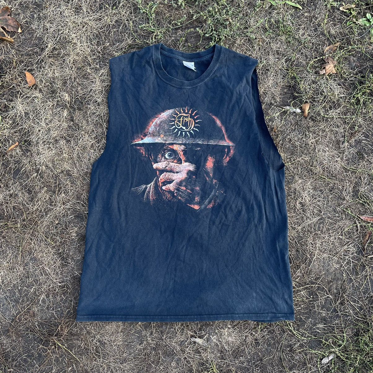 Vintage Vintage Y2K Sun Faded Graphic Tee Horror Skull Streetwear L Size US L / EU 52-54 / 3 - 1 Thumbnail