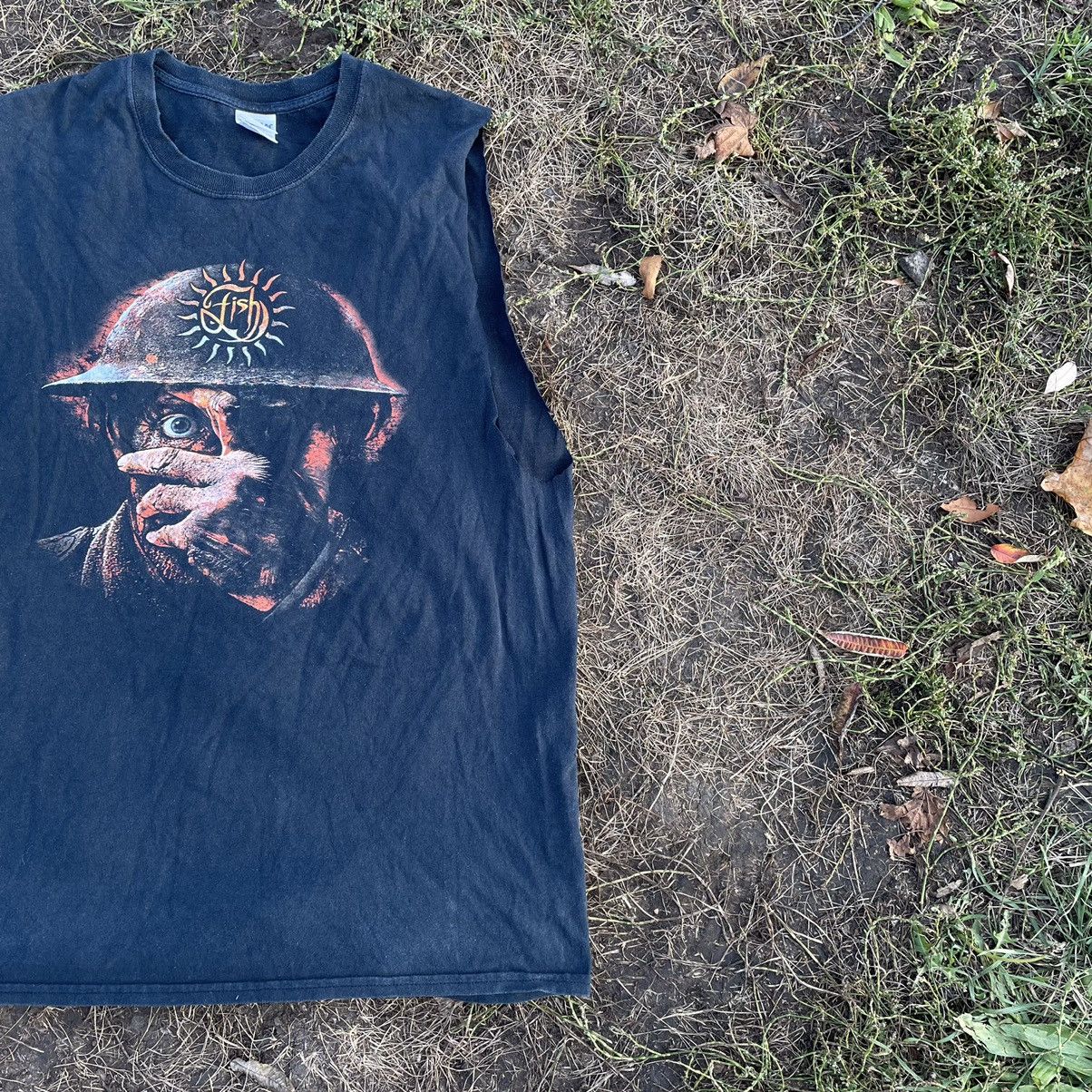 Vintage Vintage Y2K Sun Faded Graphic Tee Horror Skull Streetwear L Size US L / EU 52-54 / 3 - 2 Thumbnail