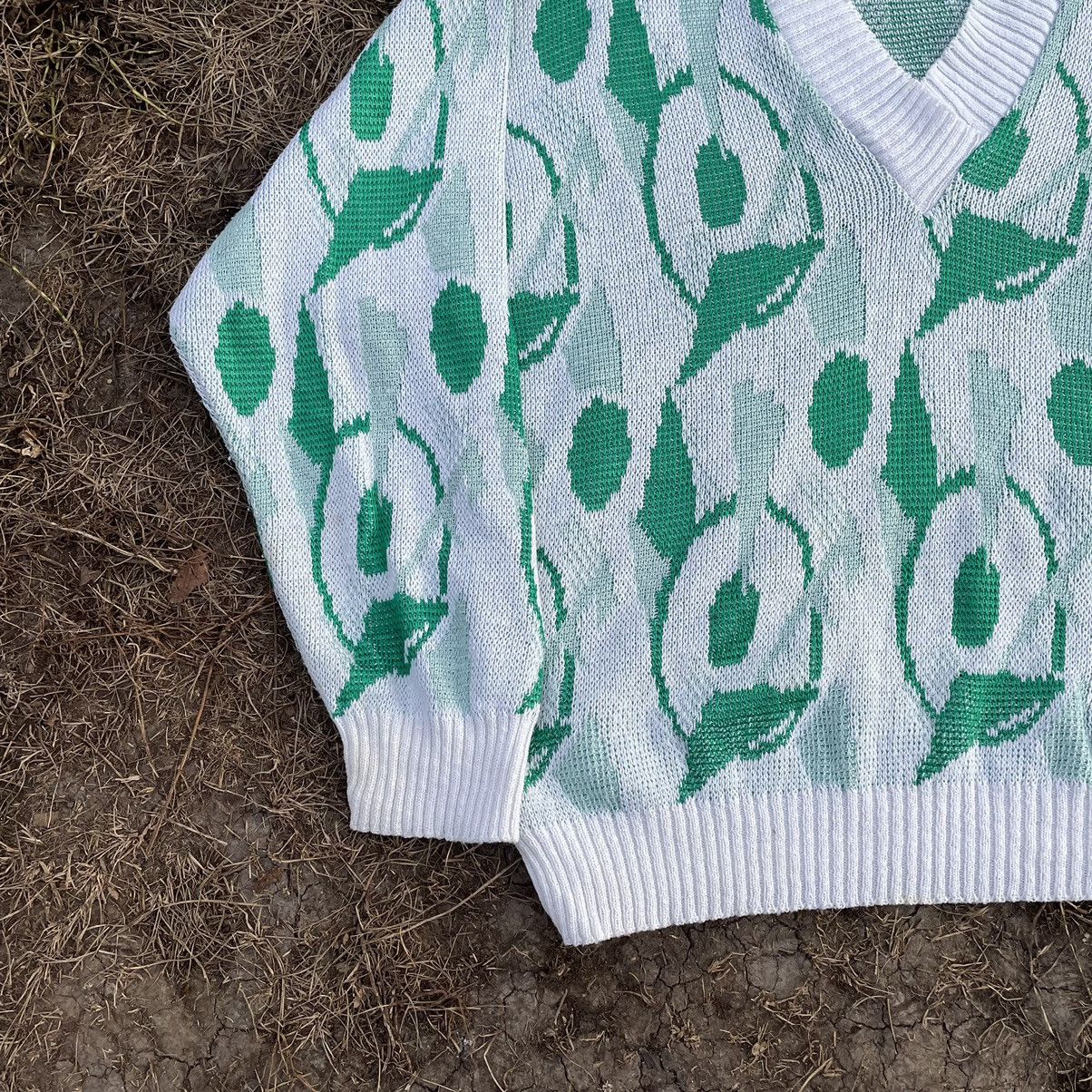 Vintage Vintage Y2K Coquette Cardigan All Over Print Sweater Swag M Size US M / EU 48-50 / 2 - 3 Thumbnail