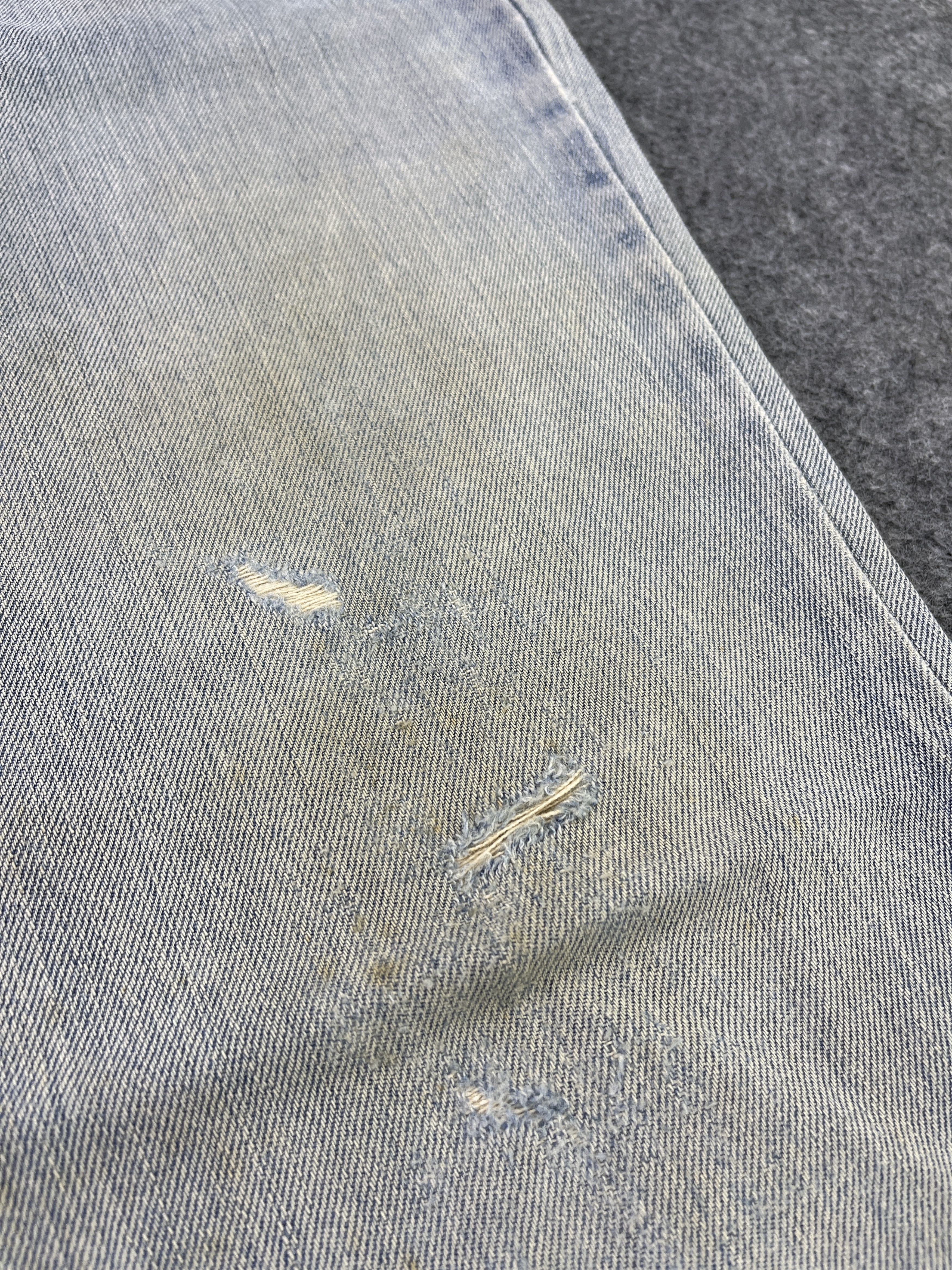 Levi's 90's Vintage Levis 511 Distressed Jeans - J911 Size 29" - 14 Thumbnail