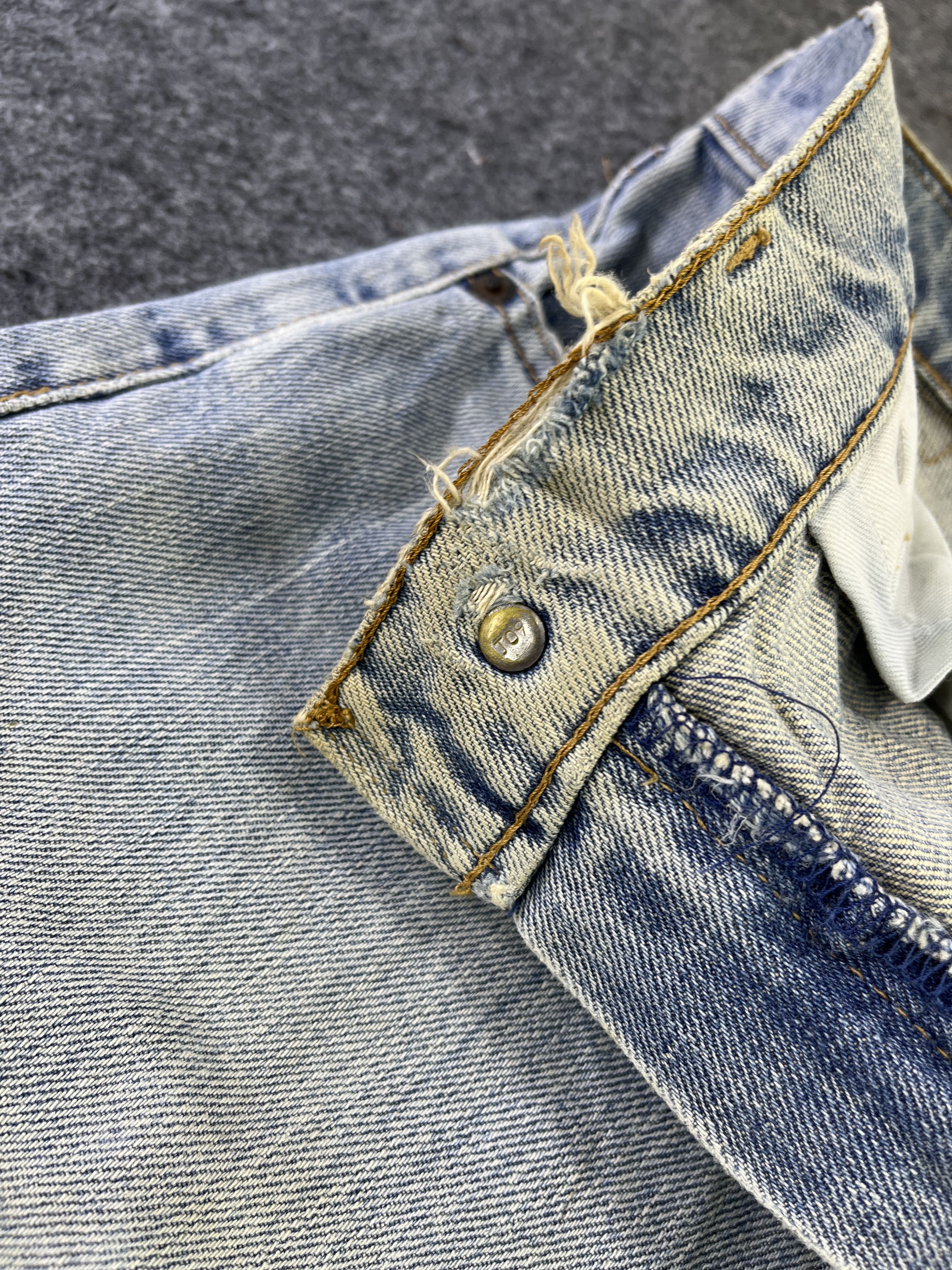 Levi's 90's Vintage Levis 511 Distressed Jeans - J911 Size 29" - 9 Thumbnail