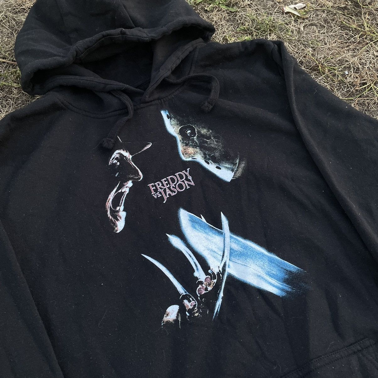 Vintage Vintage Y2K Goth Graphic Hoodie Black Oversized Techwear XL Size US XL / EU 56 / 4 - 5 Thumbnail
