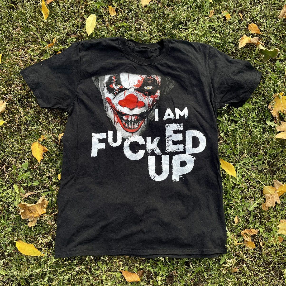 Band Tees Vintage Y2K F🗯CKED Up Band Skulls Dead Face Horror Tee Size US M / EU 48-50 / 2 - 2 Thumbnail