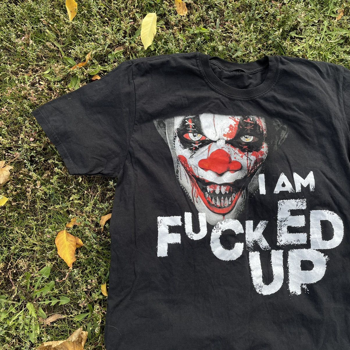 Band Tees Vintage Y2K F🗯CKED Up Band Skulls Dead Face Horror Tee Size US M / EU 48-50 / 2 - 4 Thumbnail
