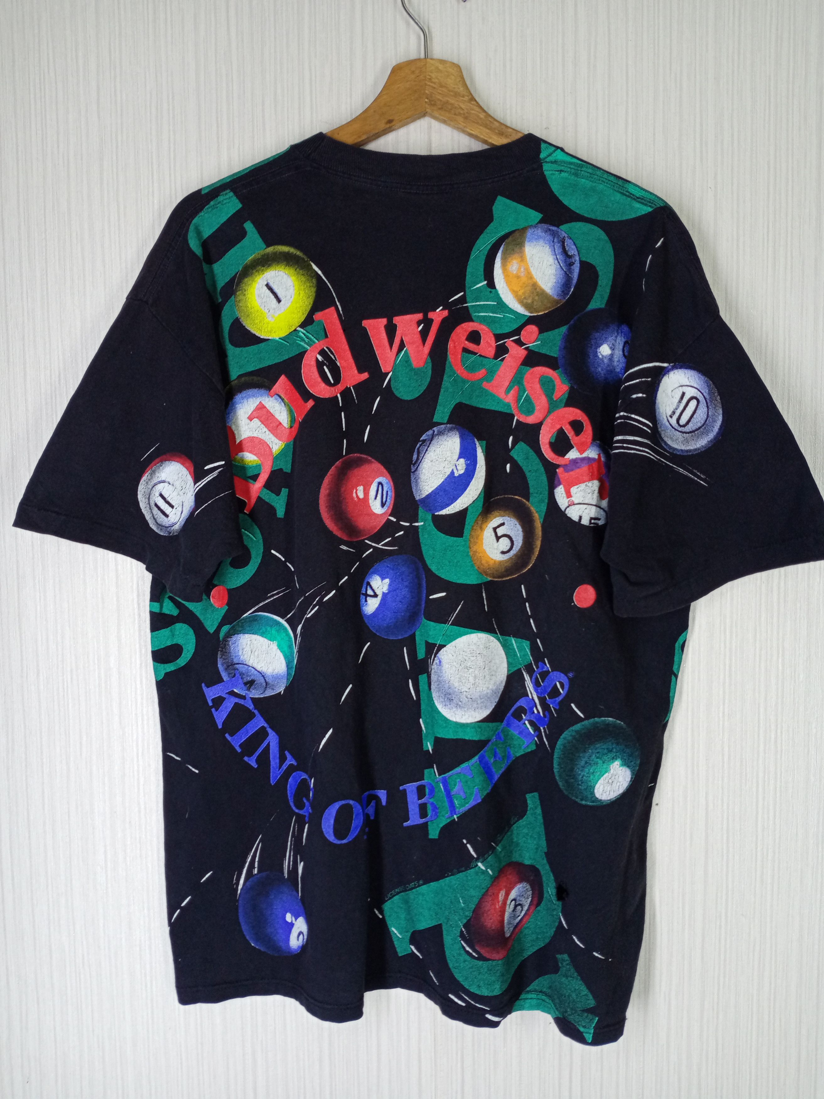 Budweiser Rare Vintage 90s Wild Oats Budweiser All Over Print Size US L / EU 52-54 / 3 - 2 Thumbnail