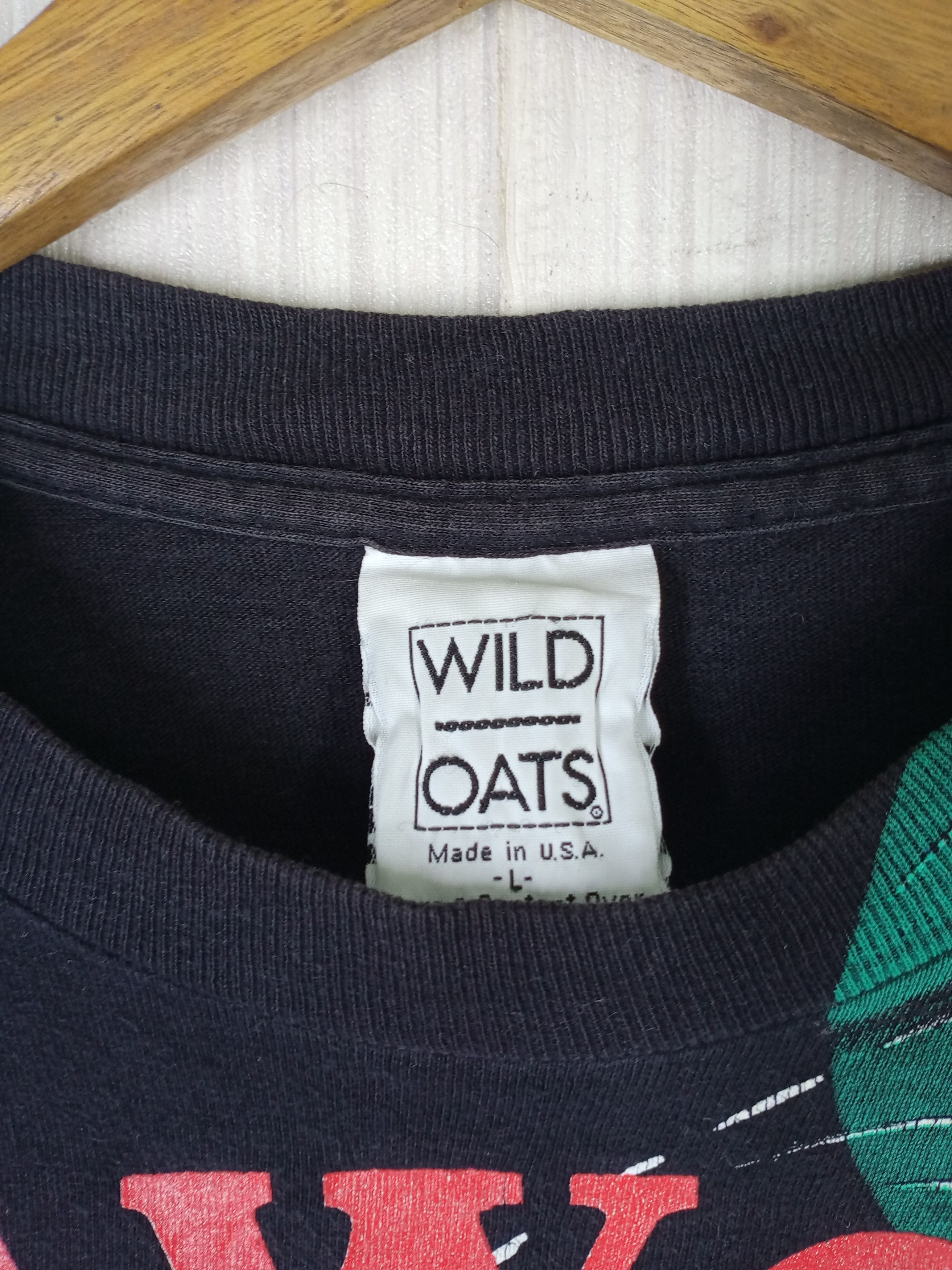 Budweiser Rare Vintage 90s Wild Oats Budweiser All Over Print Size US L / EU 52-54 / 3 - 4 Thumbnail