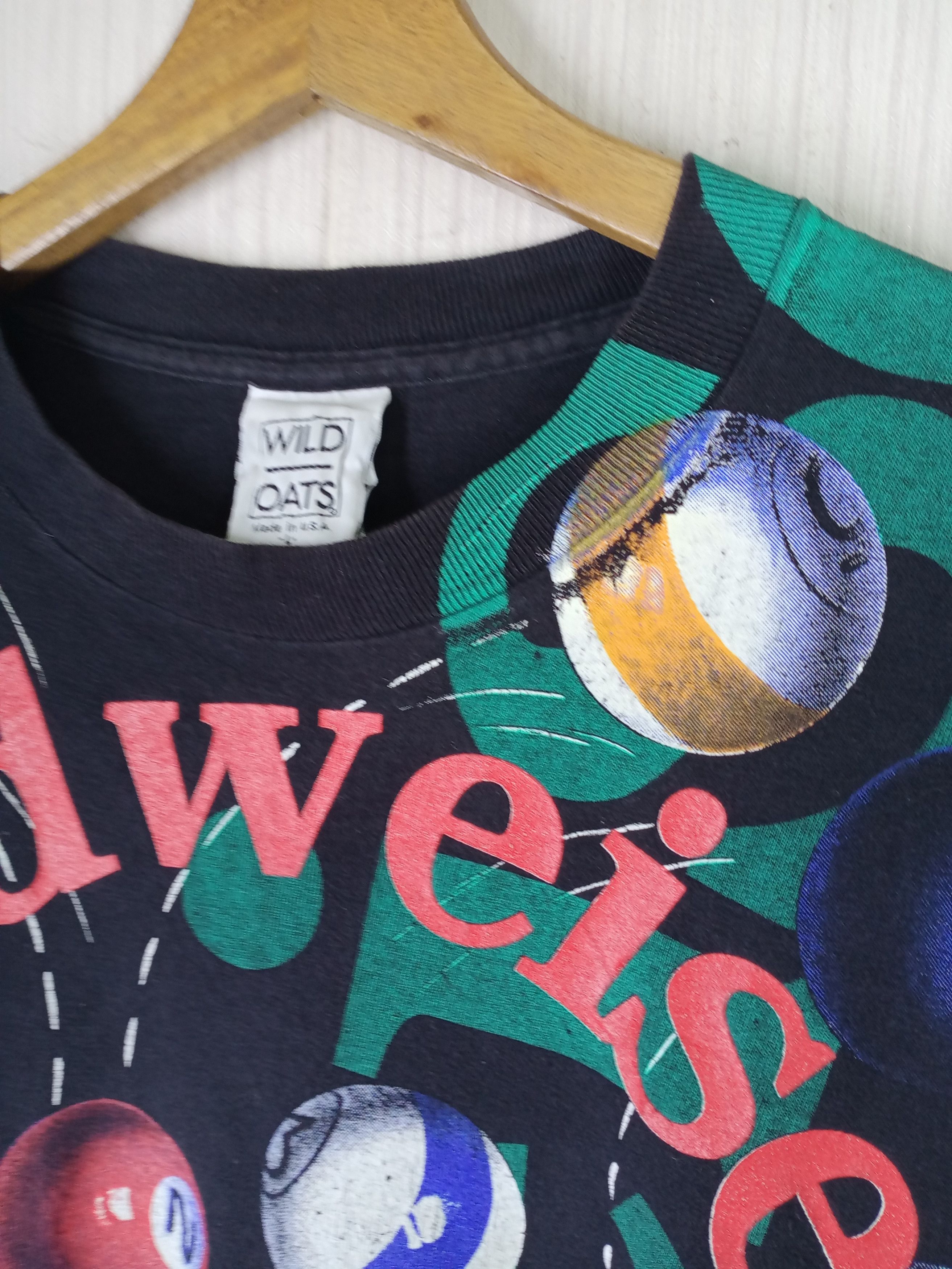 Budweiser Rare Vintage 90s Wild Oats Budweiser All Over Print Size US L / EU 52-54 / 3 - 5 Thumbnail