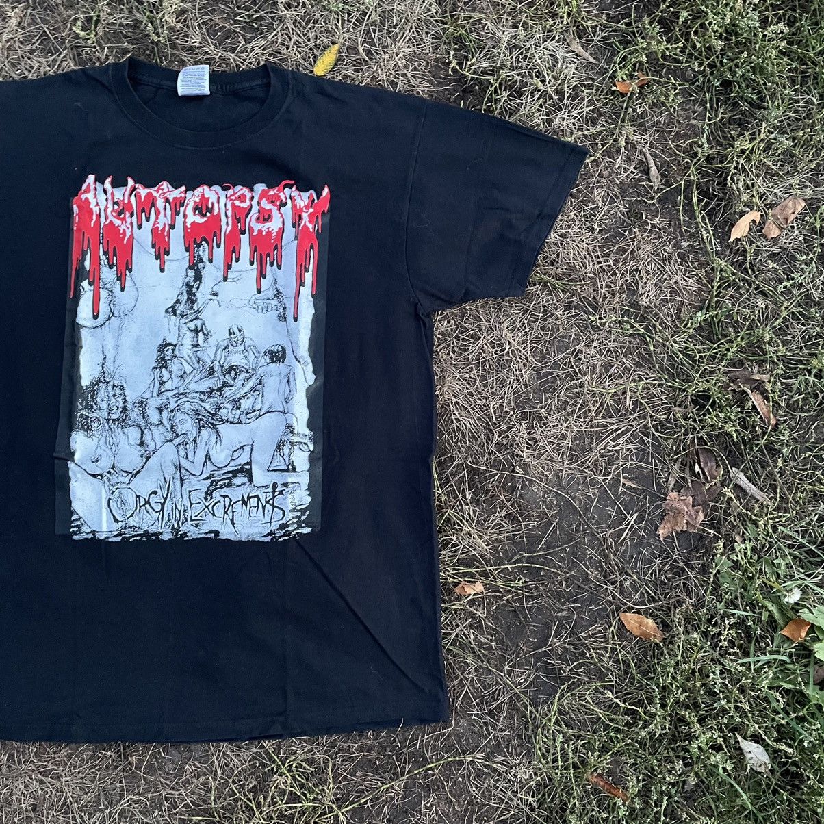 Vintage Vintage Y2K Horror Graphic Tee Thrashed Streetwear Grunge L Size US L / EU 52-54 / 3 - 2 Thumbnail