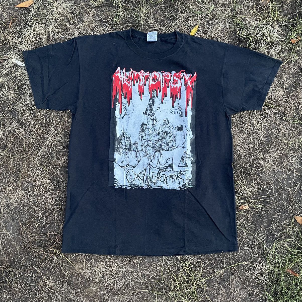 Vintage Vintage Y2K Horror Graphic Tee Thrashed Streetwear Grunge L Size US L / EU 52-54 / 3 - 1 Thumbnail