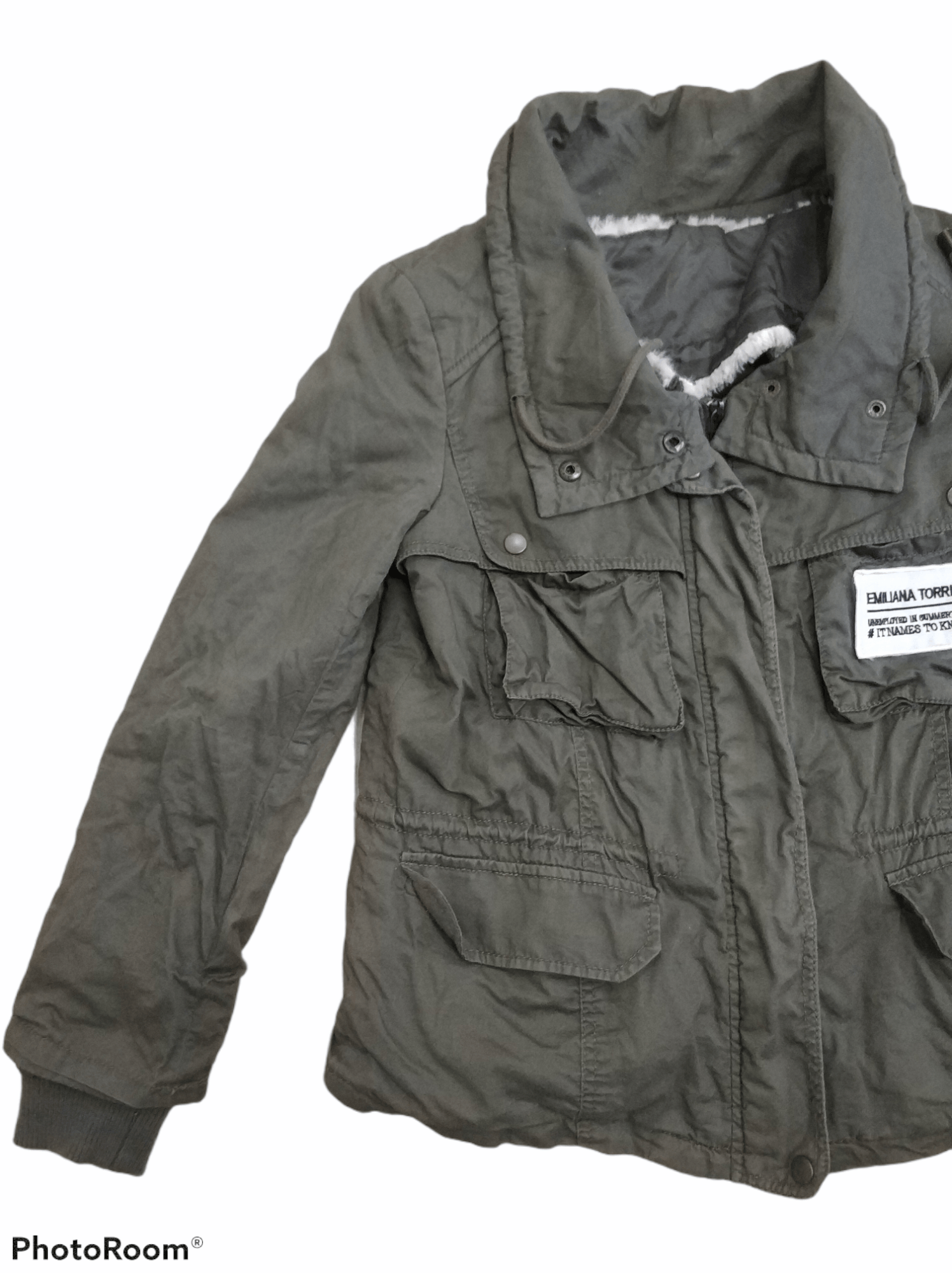 Japanese Brand 🔥Green Army Emiliana Torrini Chore Jackets Size S / US 4 / IT 40 - 3 Thumbnail