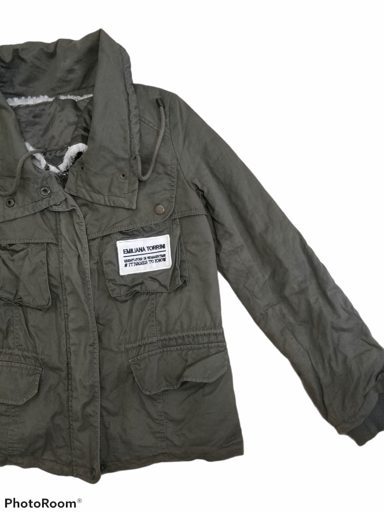Japanese Brand 🔥Green Army Emiliana Torrini Chore Jackets Size S / US 4 / IT 40 - 2 Thumbnail