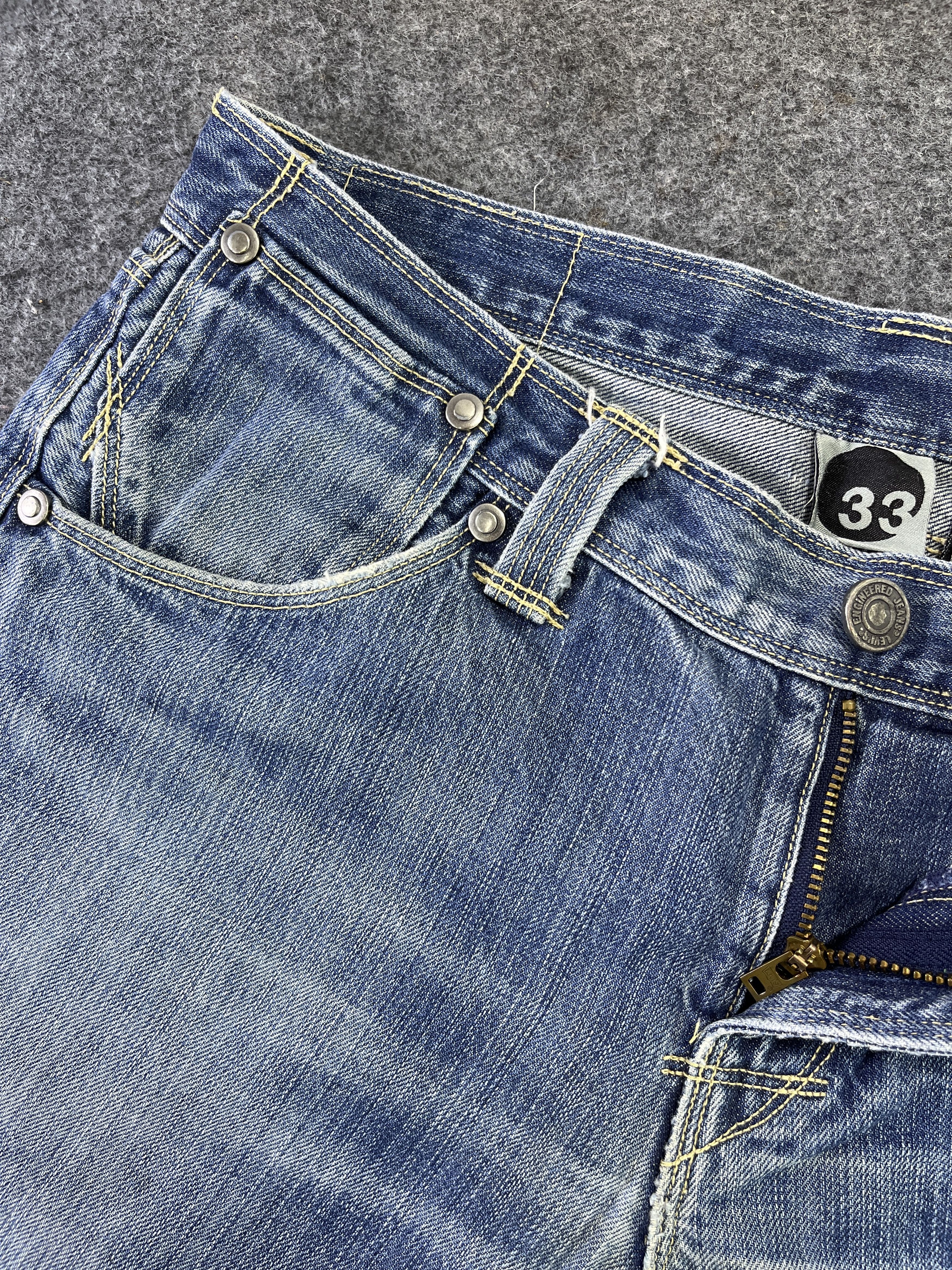 Levi's Vintage Levis Engineered Distressed Jeans 33 x 30 - J916 Size US 33 - 5 Thumbnail