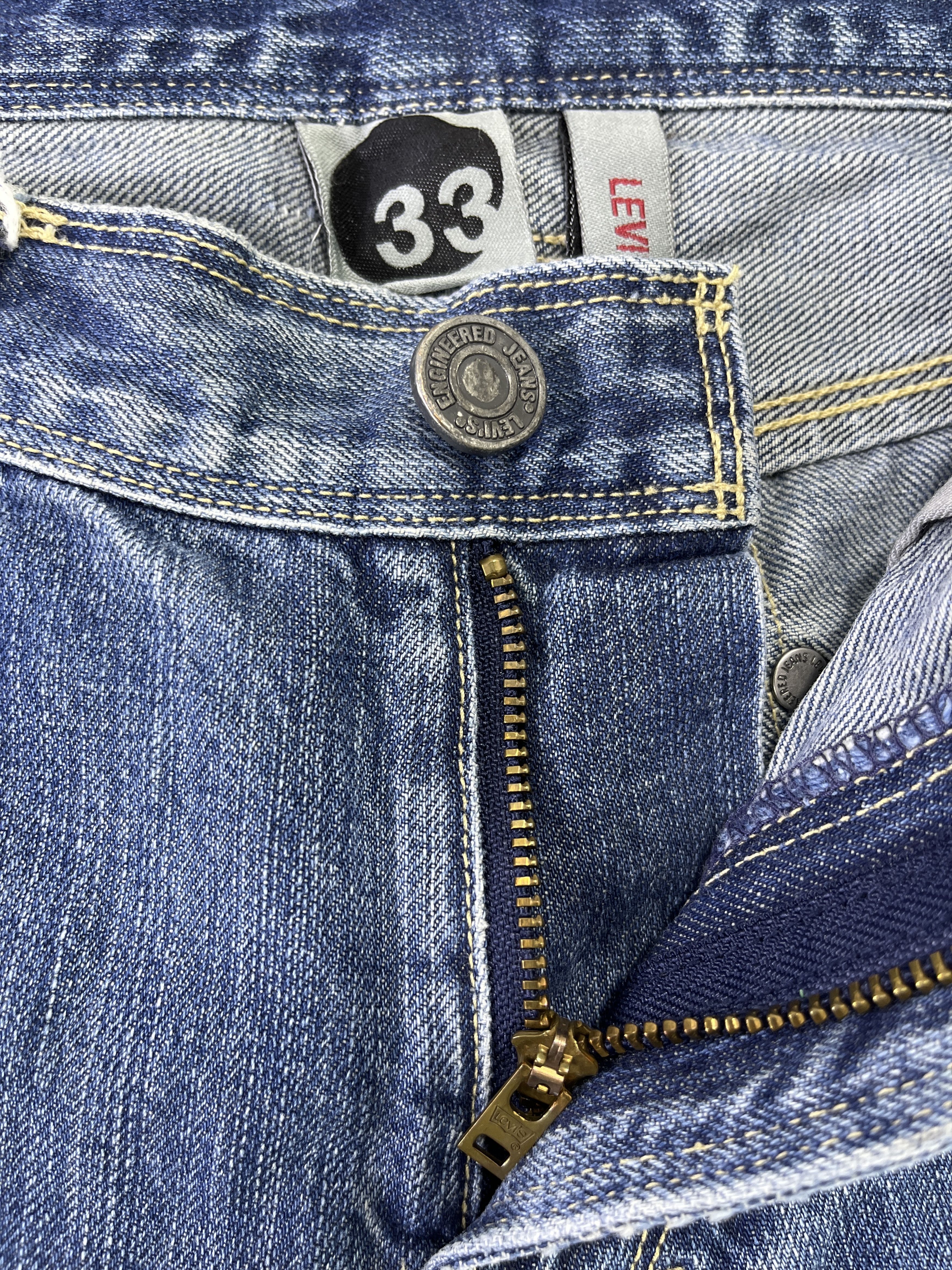 Levi's Vintage Levis Engineered Distressed Jeans 33 x 30 - J916 Size US 33 - 7 Thumbnail