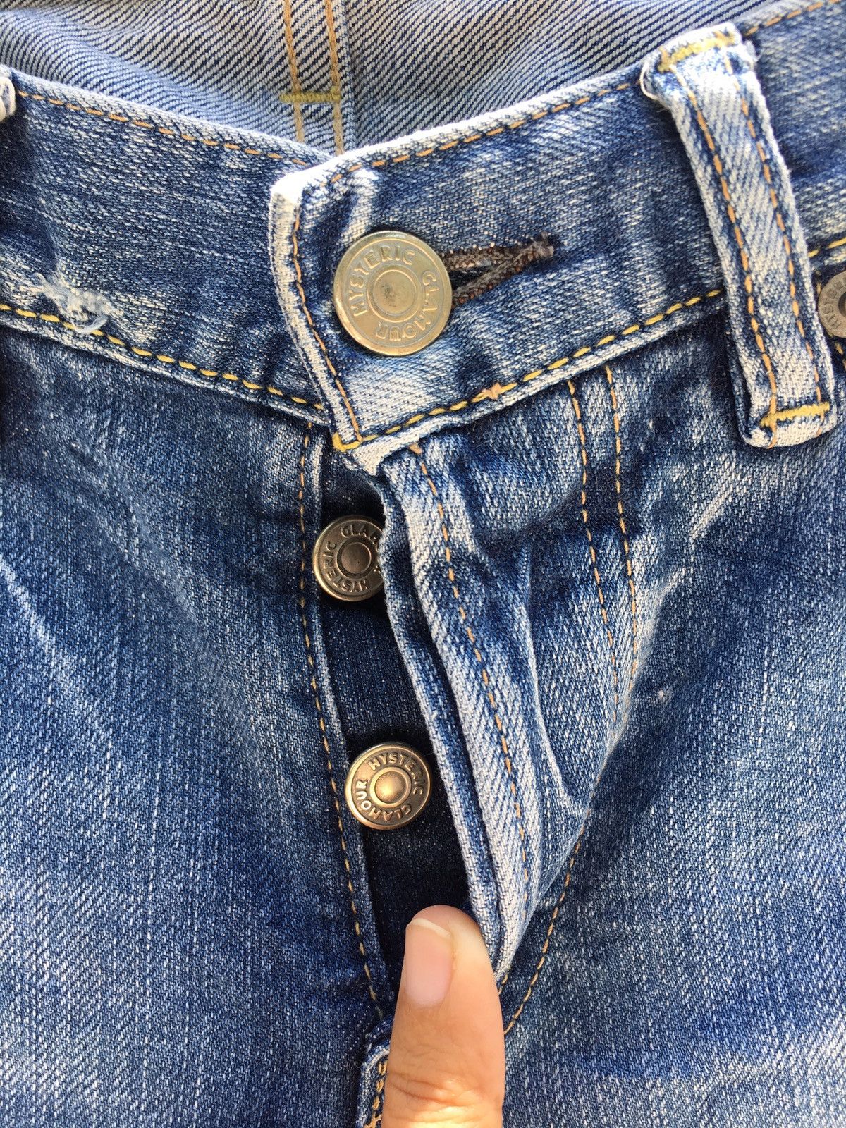 Hysteric Glamour Hysteric Printed Blondie Band & Metal Spike Side Pocket Size US 28 / EU 44 - 14 Thumbnail