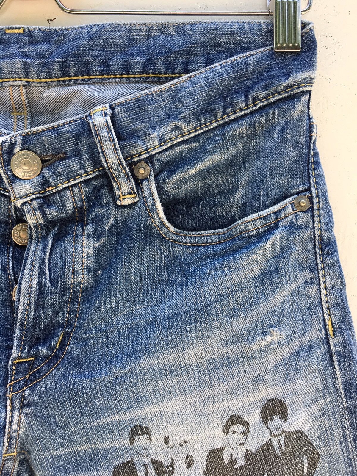 Hysteric Glamour Hysteric Printed Blondie Band & Metal Spike Side Pocket Size US 28 / EU 44 - 13 Thumbnail
