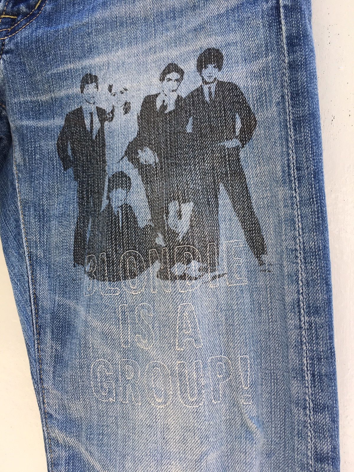 Hysteric Glamour Hysteric Printed Blondie Band & Metal Spike Side Pocket Size US 28 / EU 44 - 8 Thumbnail