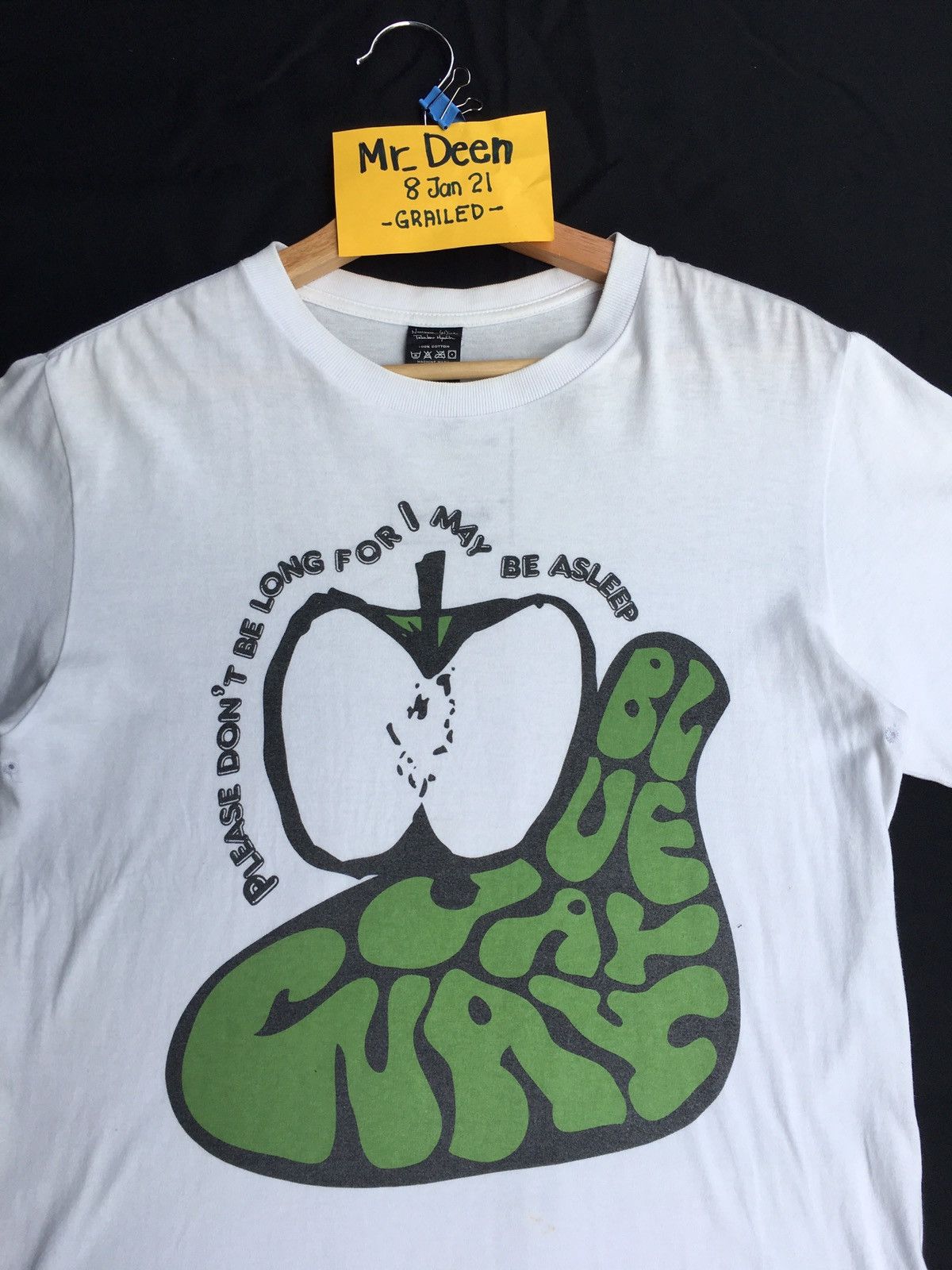 Rare Design Number Nine Apple Print Tshirt