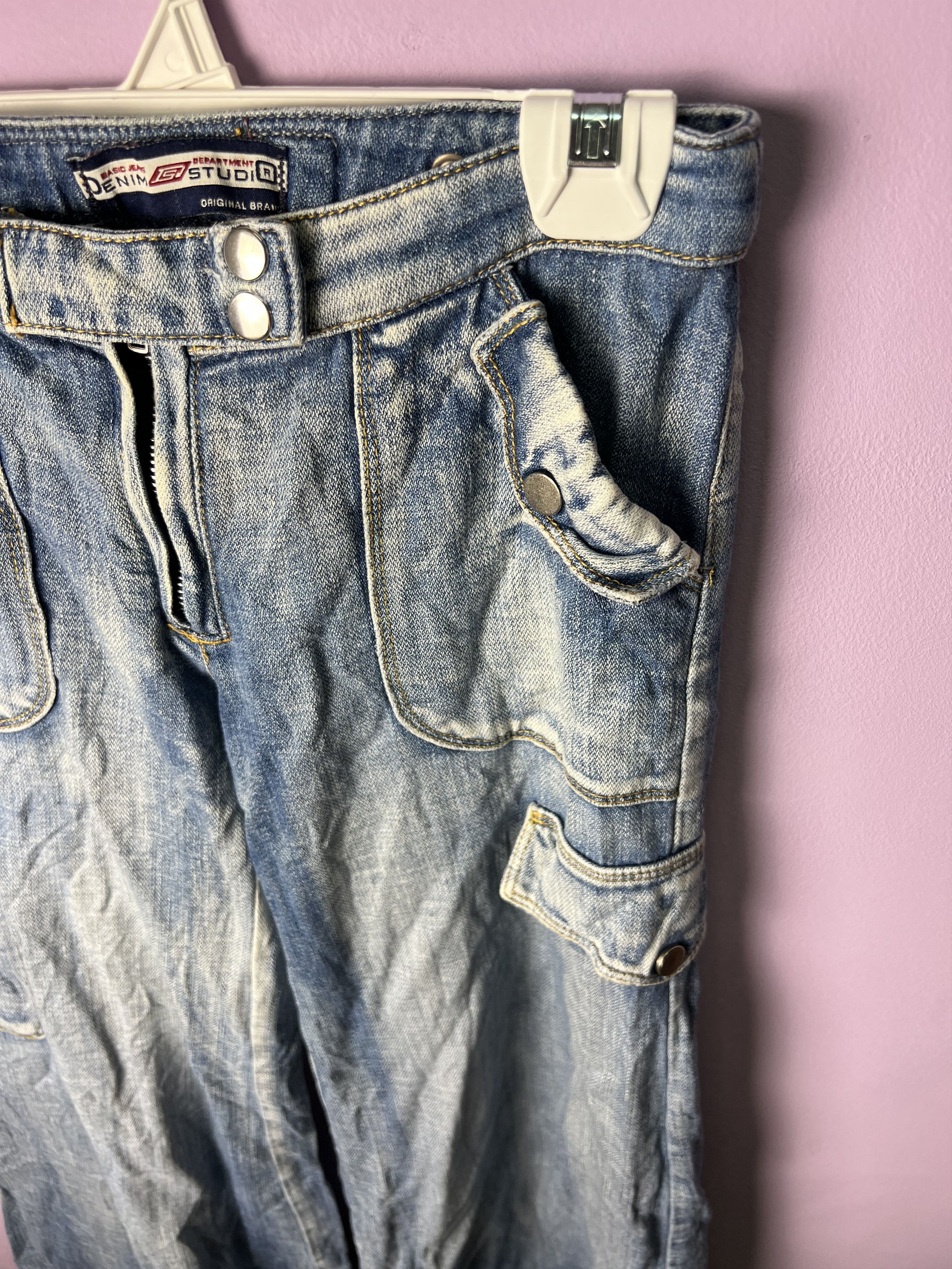 Japanese Brand 🔥Denim Studio Bondage Cargo Pants Size 28" / US 6 / IT 42 - 4 Thumbnail