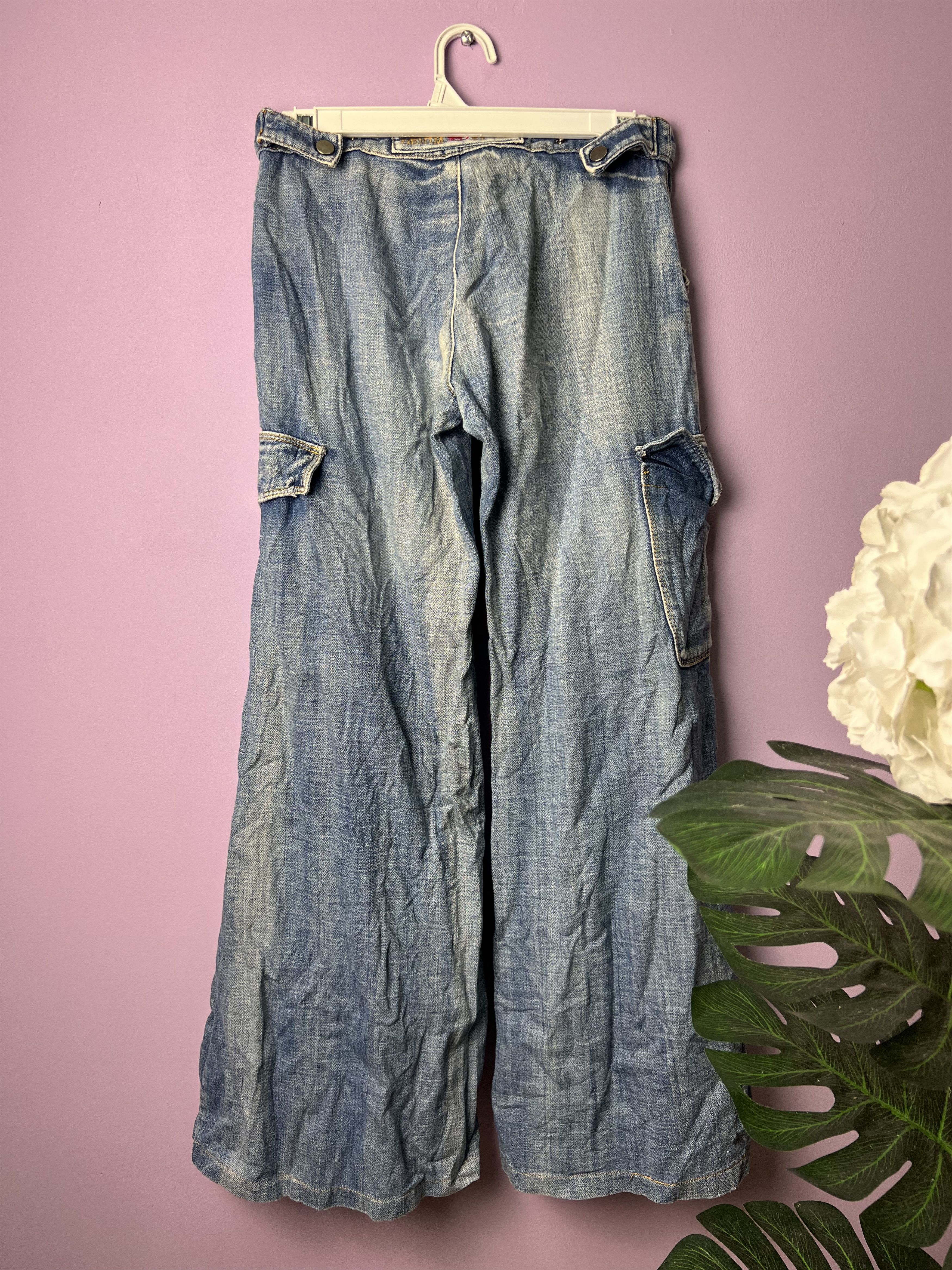 Japanese Brand 🔥Denim Studio Bondage Cargo Pants Size 28" / US 6 / IT 42 - 3 Thumbnail