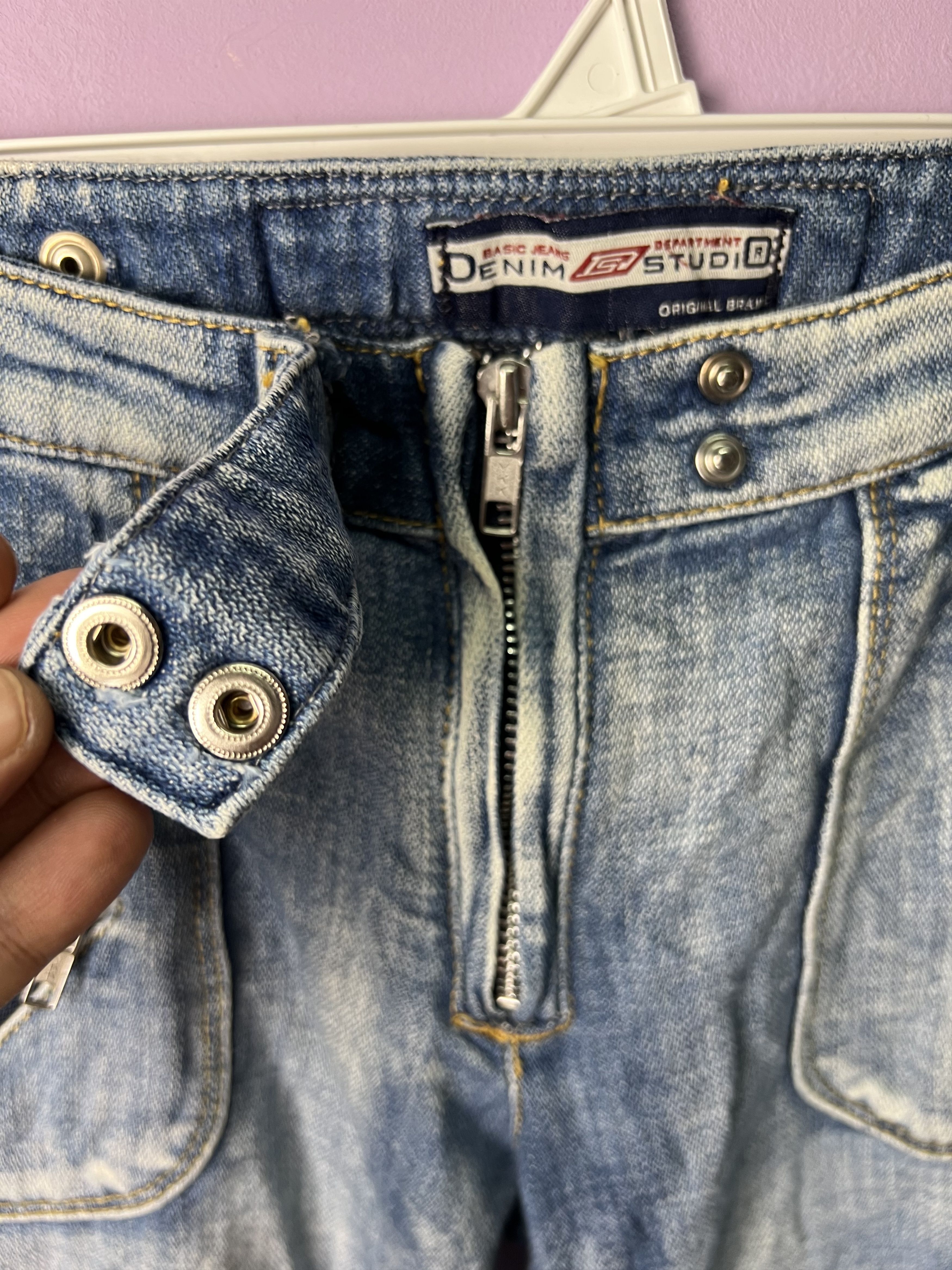 Japanese Brand 🔥Denim Studio Bondage Cargo Pants Size 28" / US 6 / IT 42 - 10 Thumbnail