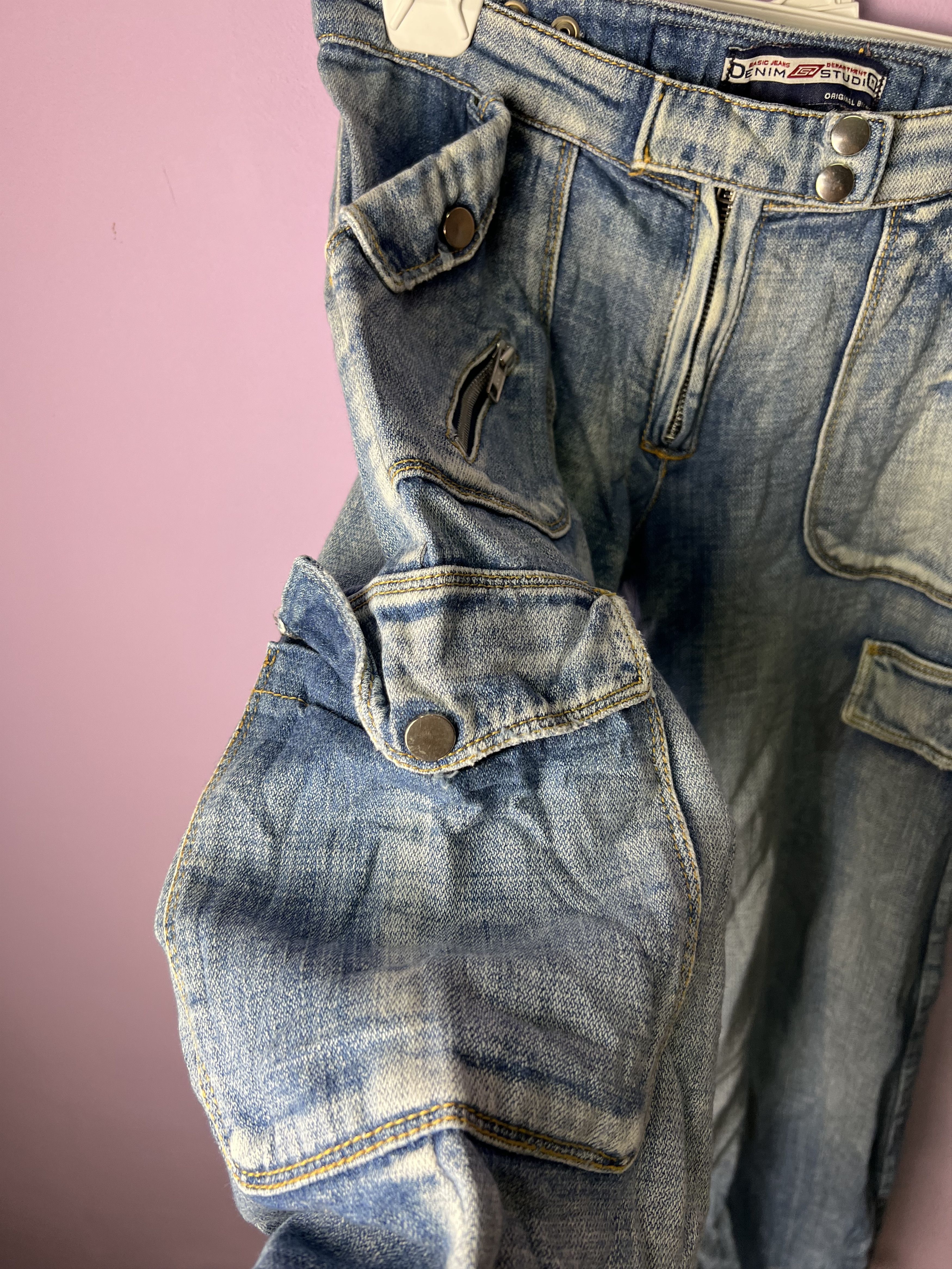 Japanese Brand 🔥Denim Studio Bondage Cargo Pants Size 28" / US 6 / IT 42 - 8 Thumbnail