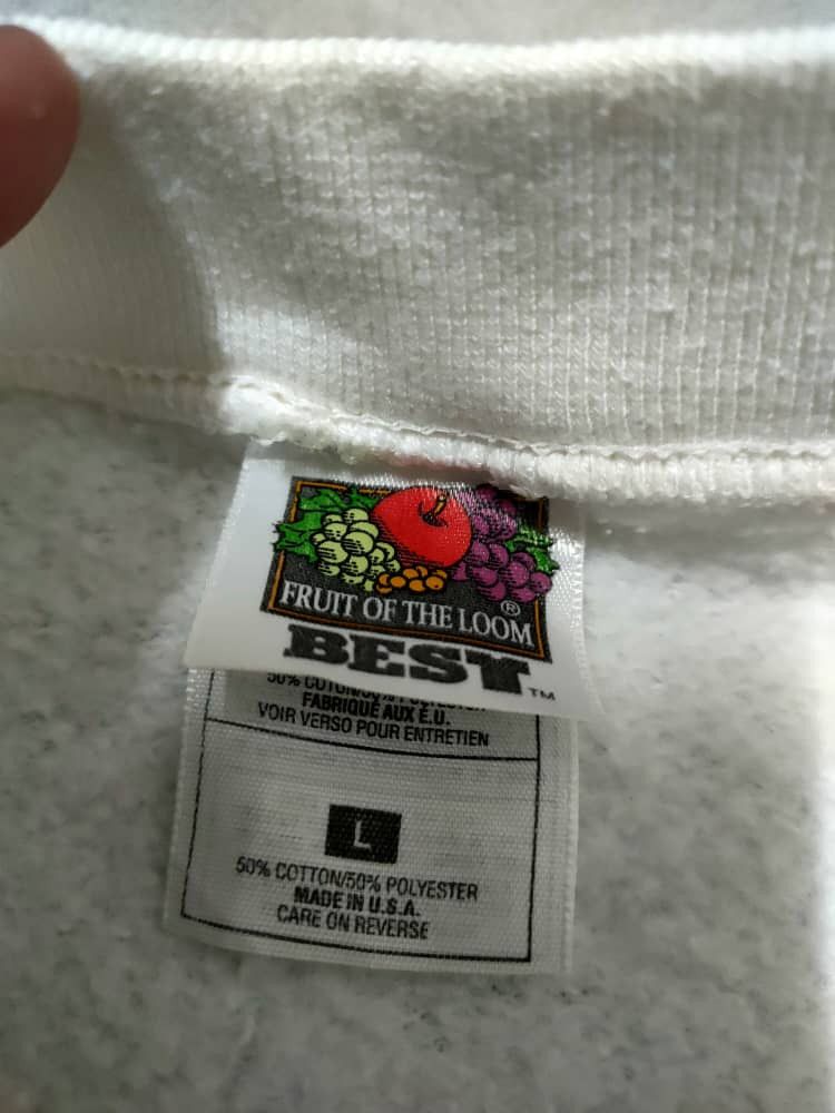 Fruit Of The Loom Vintage Fruit of Loom Humor Sweatshirt Size US L / EU 52-54 / 3 - 3 Thumbnail