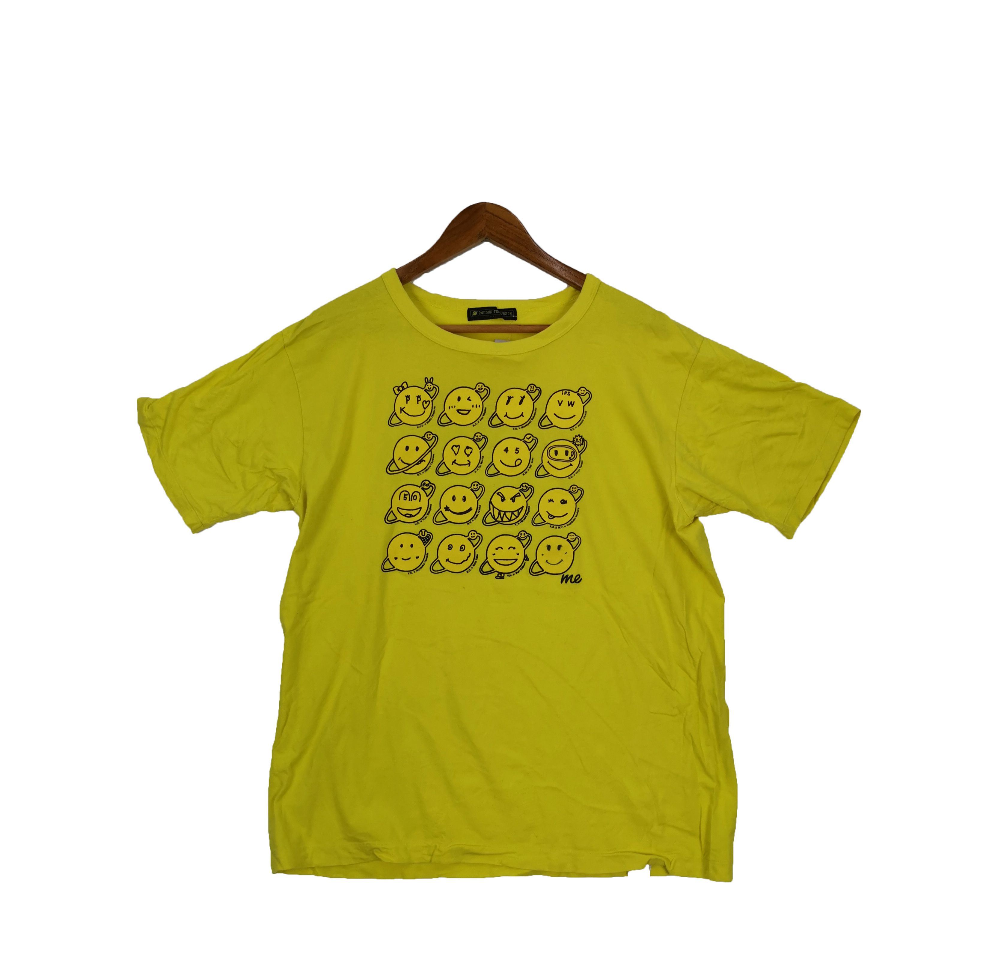 Japanese Brand Vintage 24 Hour Television T-Shirt Japanese Designer Tee Size US L / EU 52-54 / 3 - 1 Thumbnail