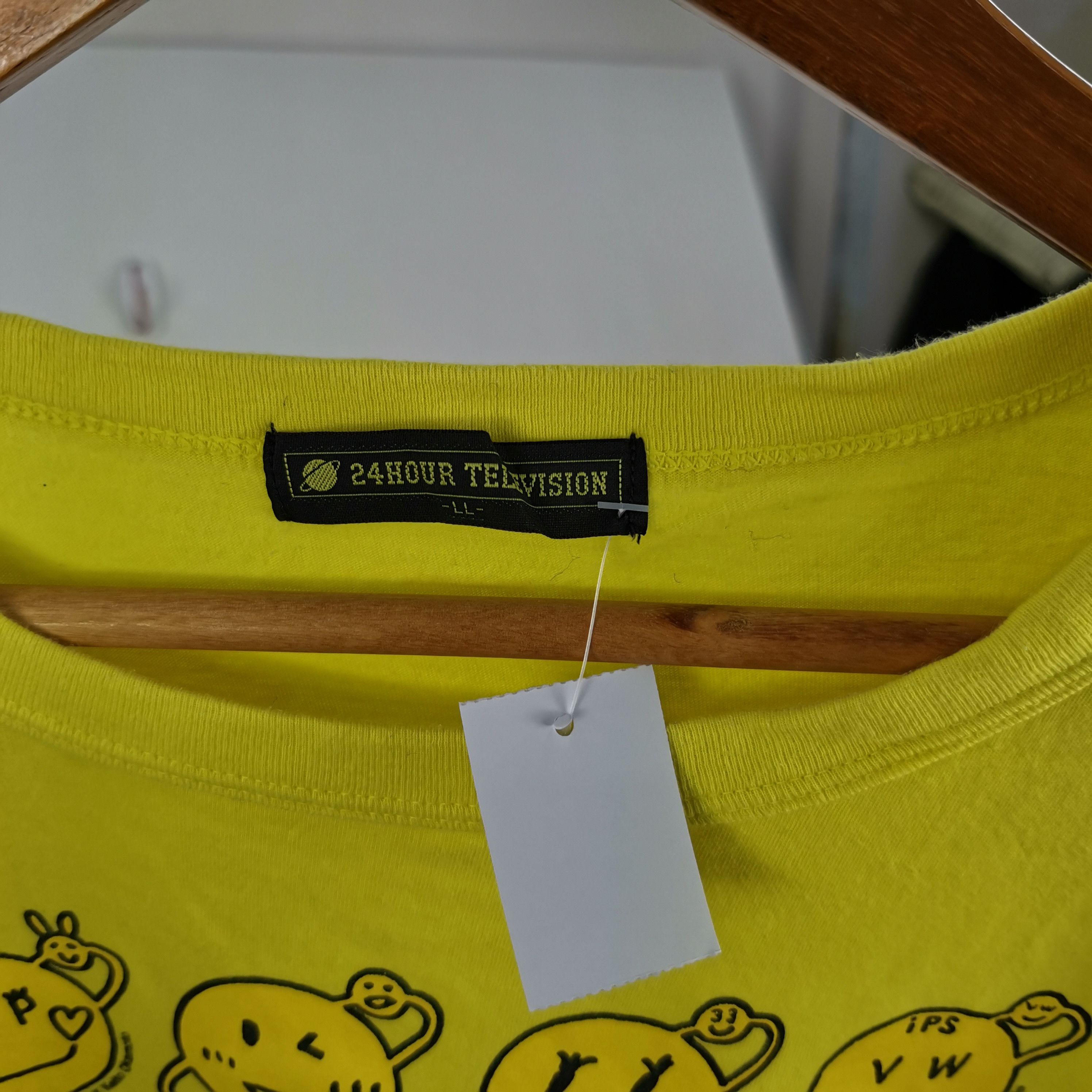 Japanese Brand Vintage 24 Hour Television T-Shirt Japanese Designer Tee Size US L / EU 52-54 / 3 - 6 Thumbnail