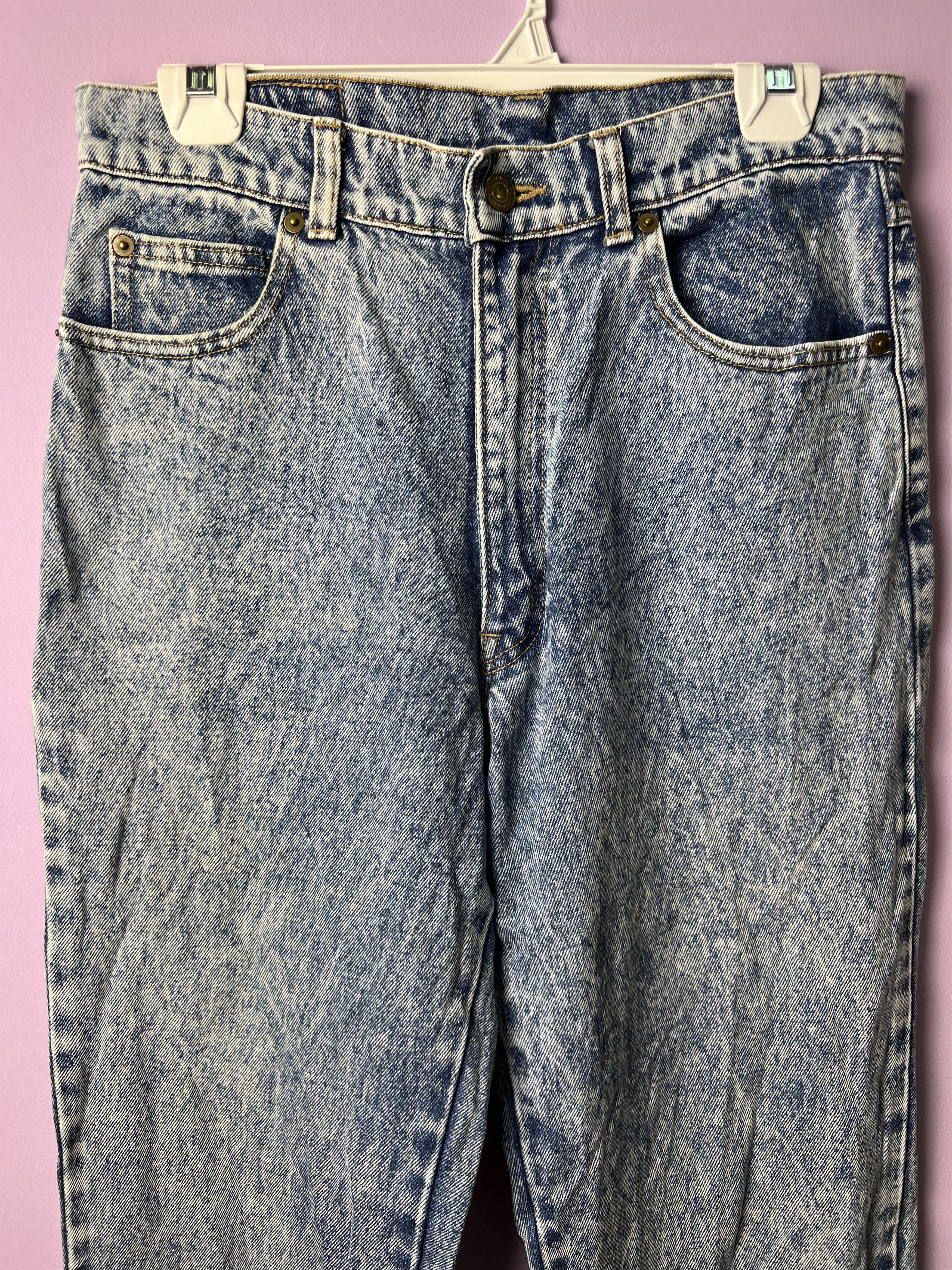 Japanese Brand 🔥Vintage Dieser Vogel Acid Wash Distressed Denim Size US 31 - 4 Thumbnail