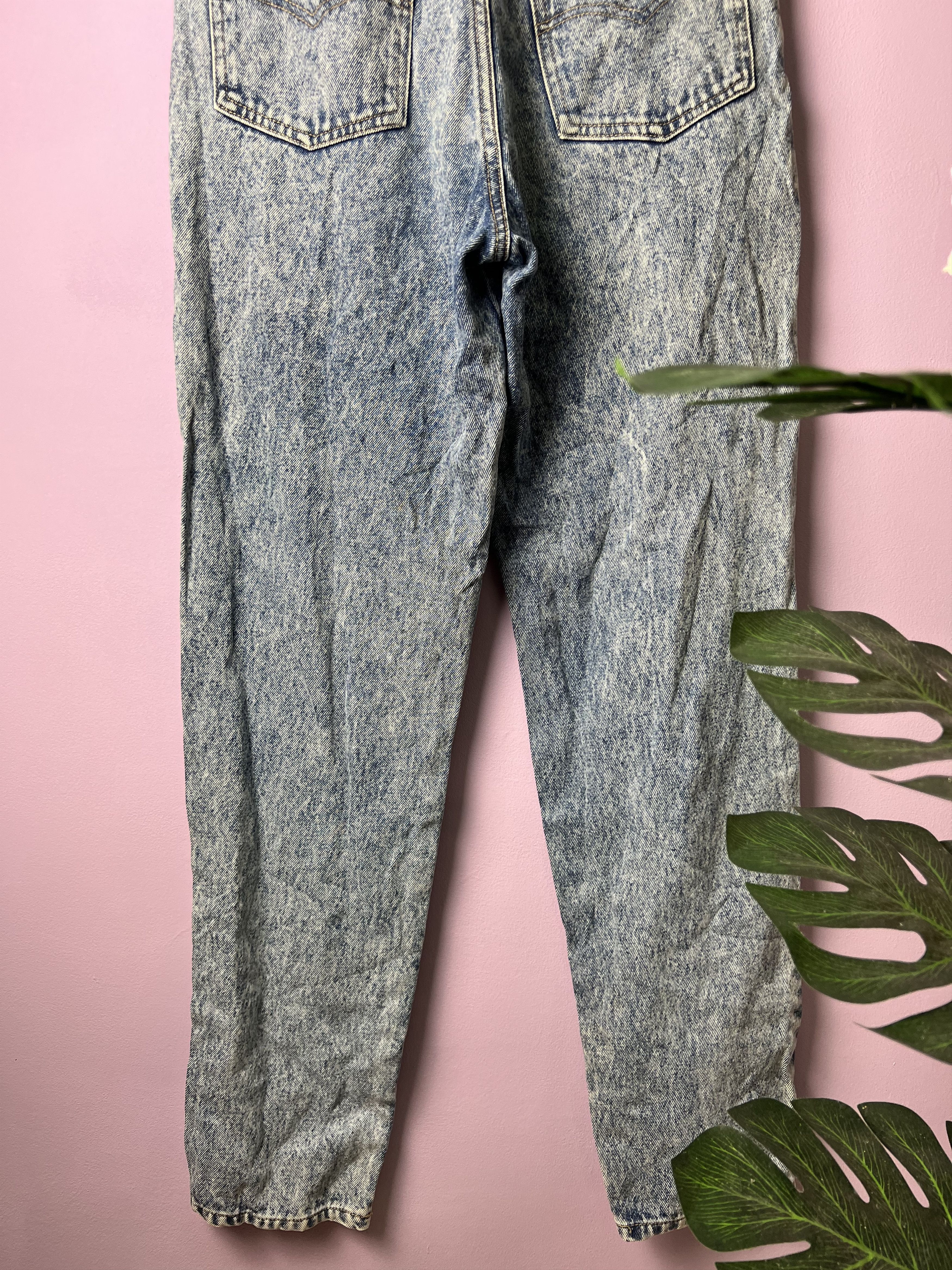 Japanese Brand 🔥Vintage Dieser Vogel Acid Wash Distressed Denim Size US 31 - 12 Thumbnail