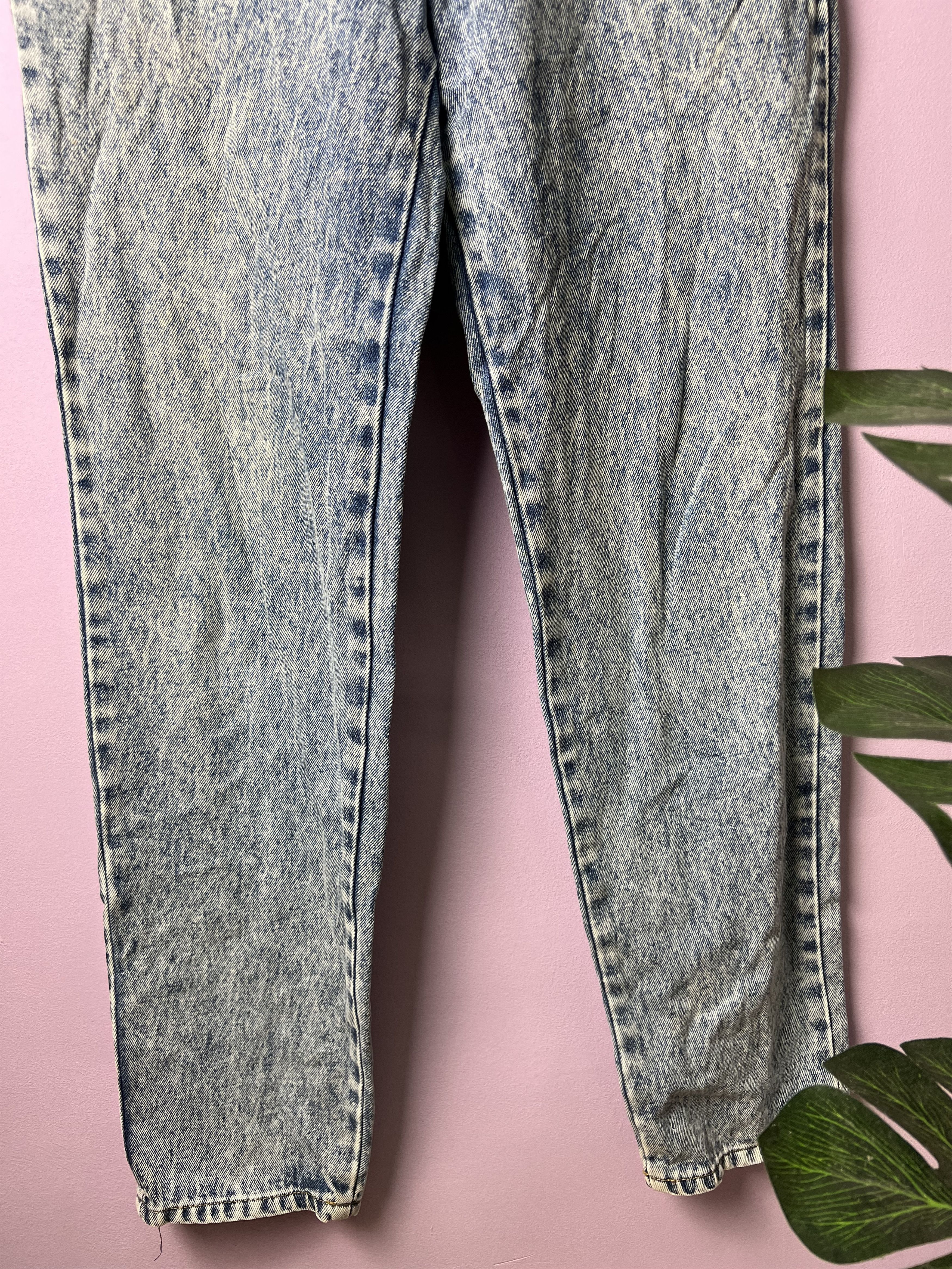 Japanese Brand 🔥Vintage Dieser Vogel Acid Wash Distressed Denim Size US 31 - 9 Thumbnail