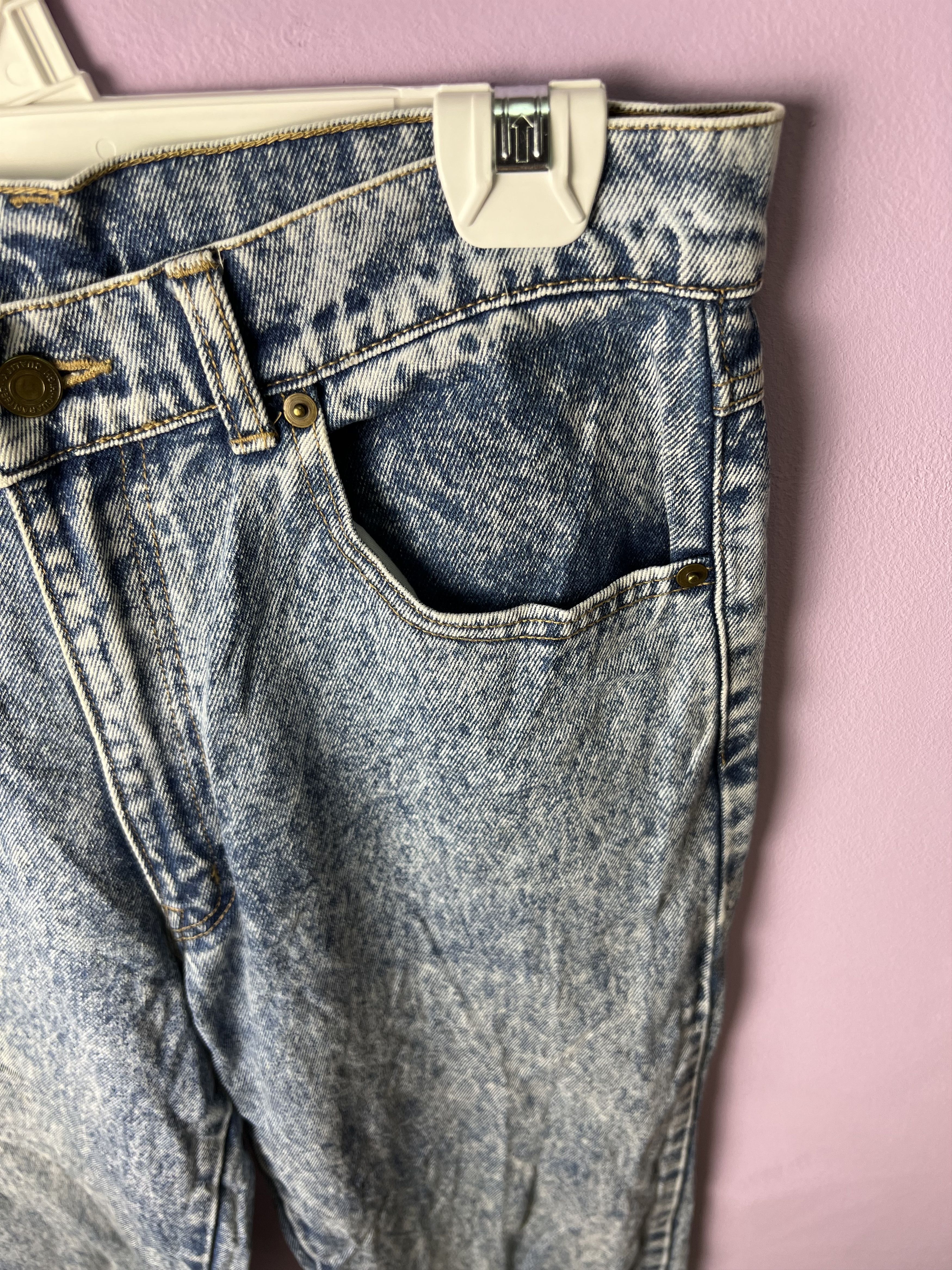 Japanese Brand 🔥Vintage Dieser Vogel Acid Wash Distressed Denim Size US 31 - 7 Thumbnail