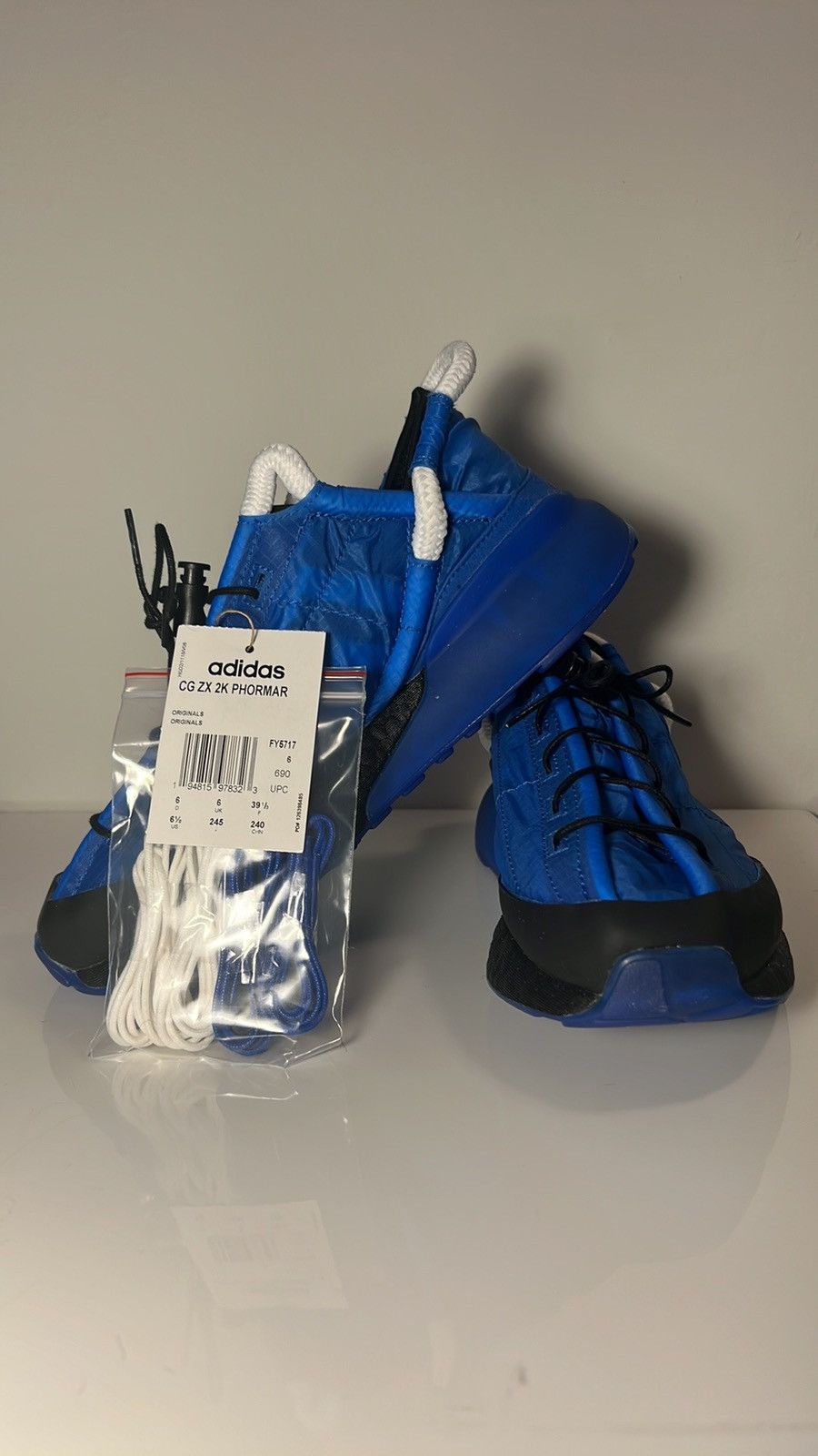 Craig Green x Adidas Royal Blue CG ZX 2K Phormar Mens 6.5