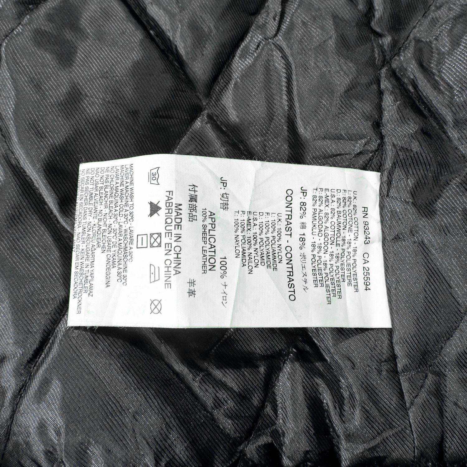 Diesel DIESEL DOUBLE COLLAR BIKERS MOTORCYCLE JACKET Size US S / EU 44-46 / 1 - 5 Thumbnail