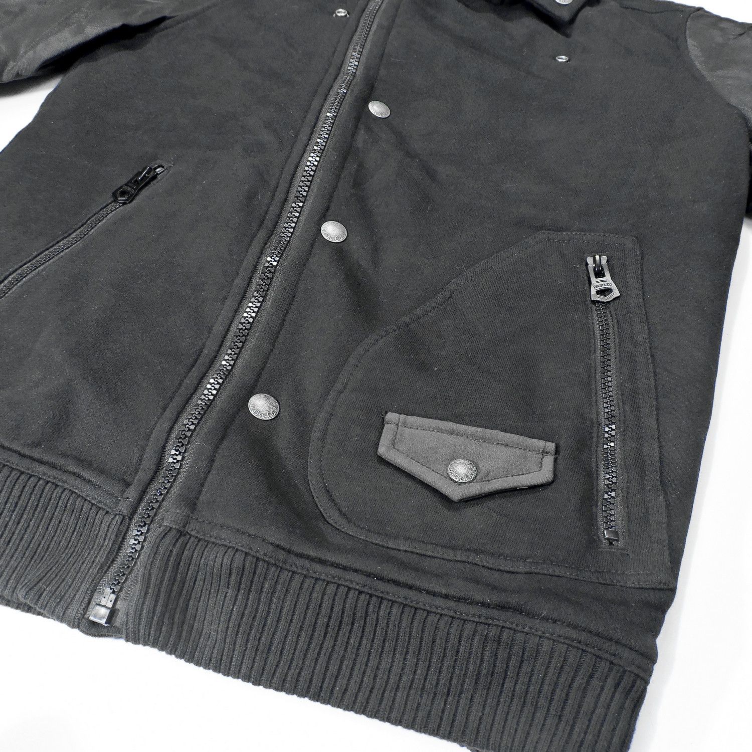 Diesel DIESEL DOUBLE COLLAR BIKERS MOTORCYCLE JACKET Size US S / EU 44-46 / 1 - 14 Thumbnail
