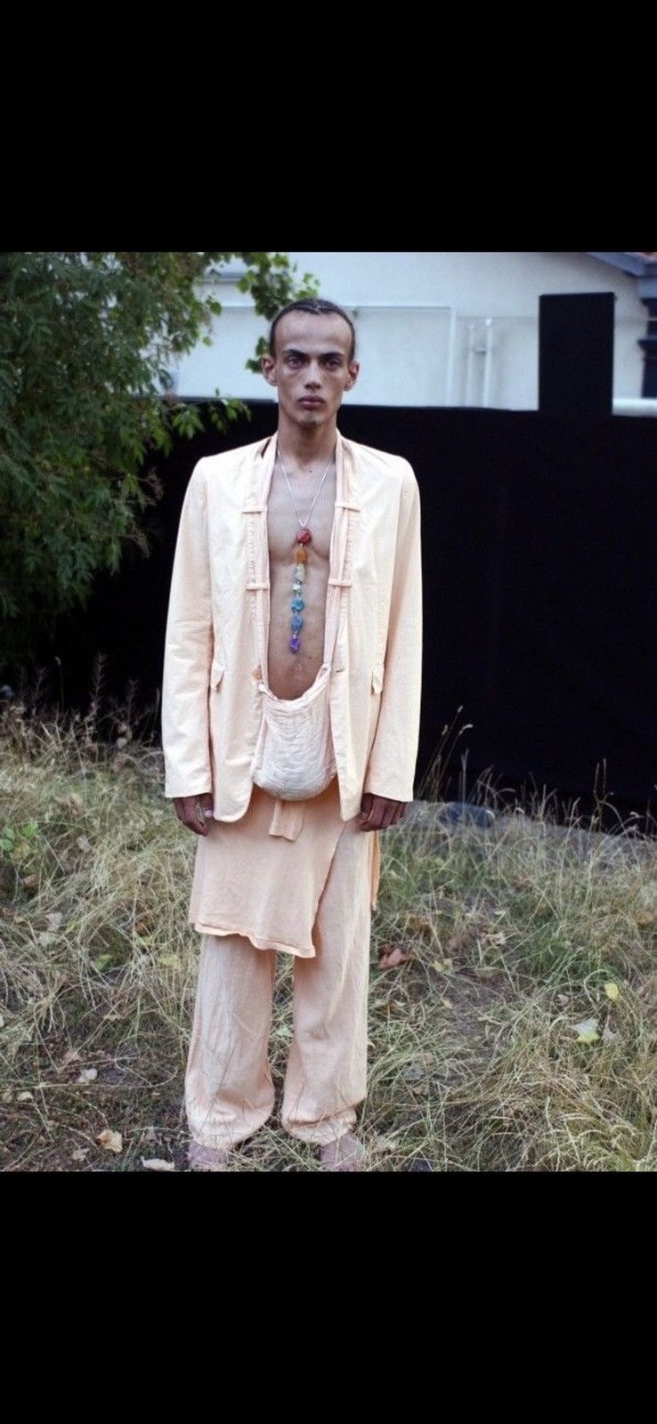 Raf Simons Raf Simons SS2004 May the Circle Be Unbroken Pouch Blazer Size US L / EU 52-54 / 3 - 17 Thumbnail