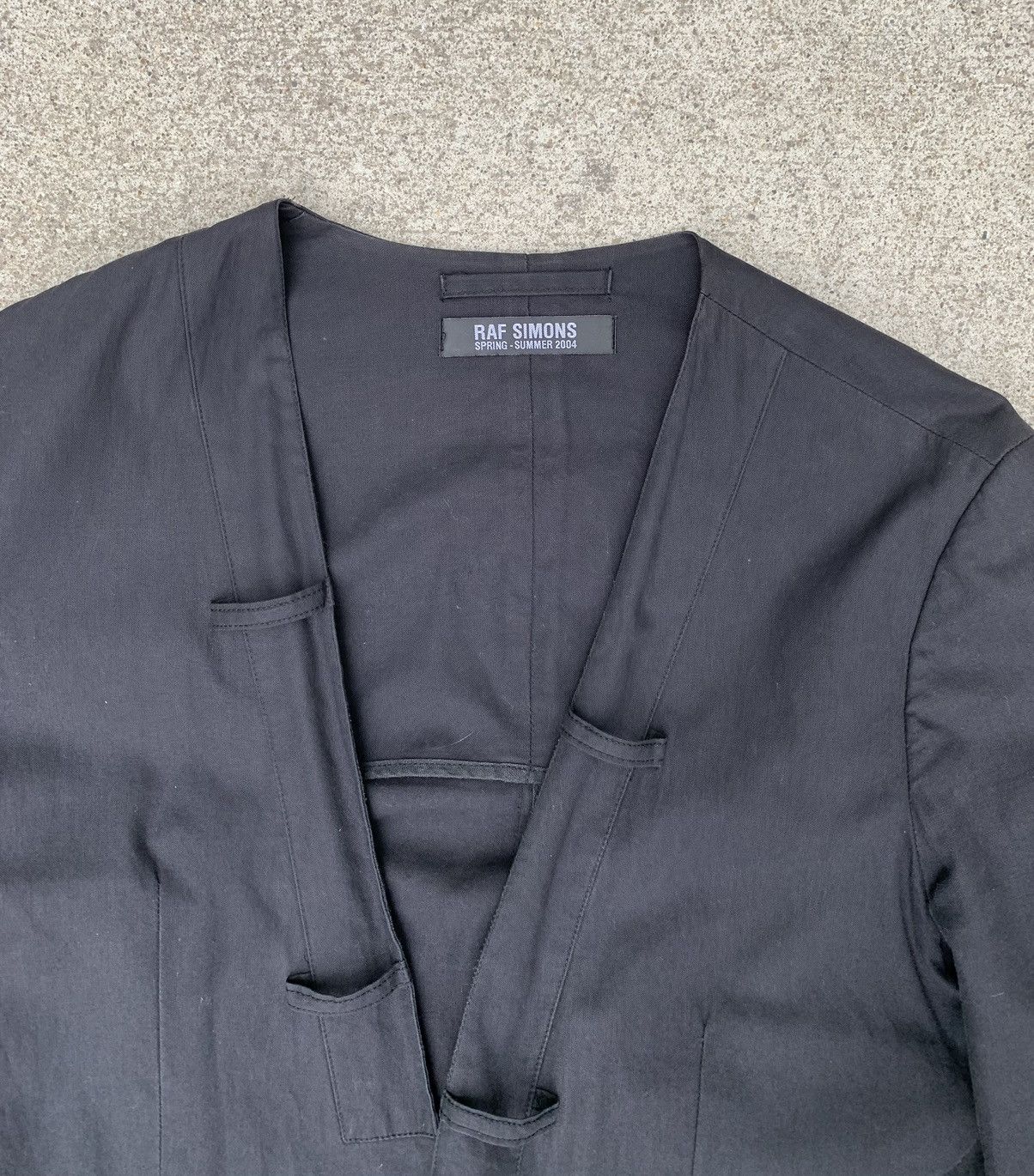 Raf Simons Raf Simons SS2004 May the Circle Be Unbroken Pouch Blazer Size US L / EU 52-54 / 3 - 6 Thumbnail