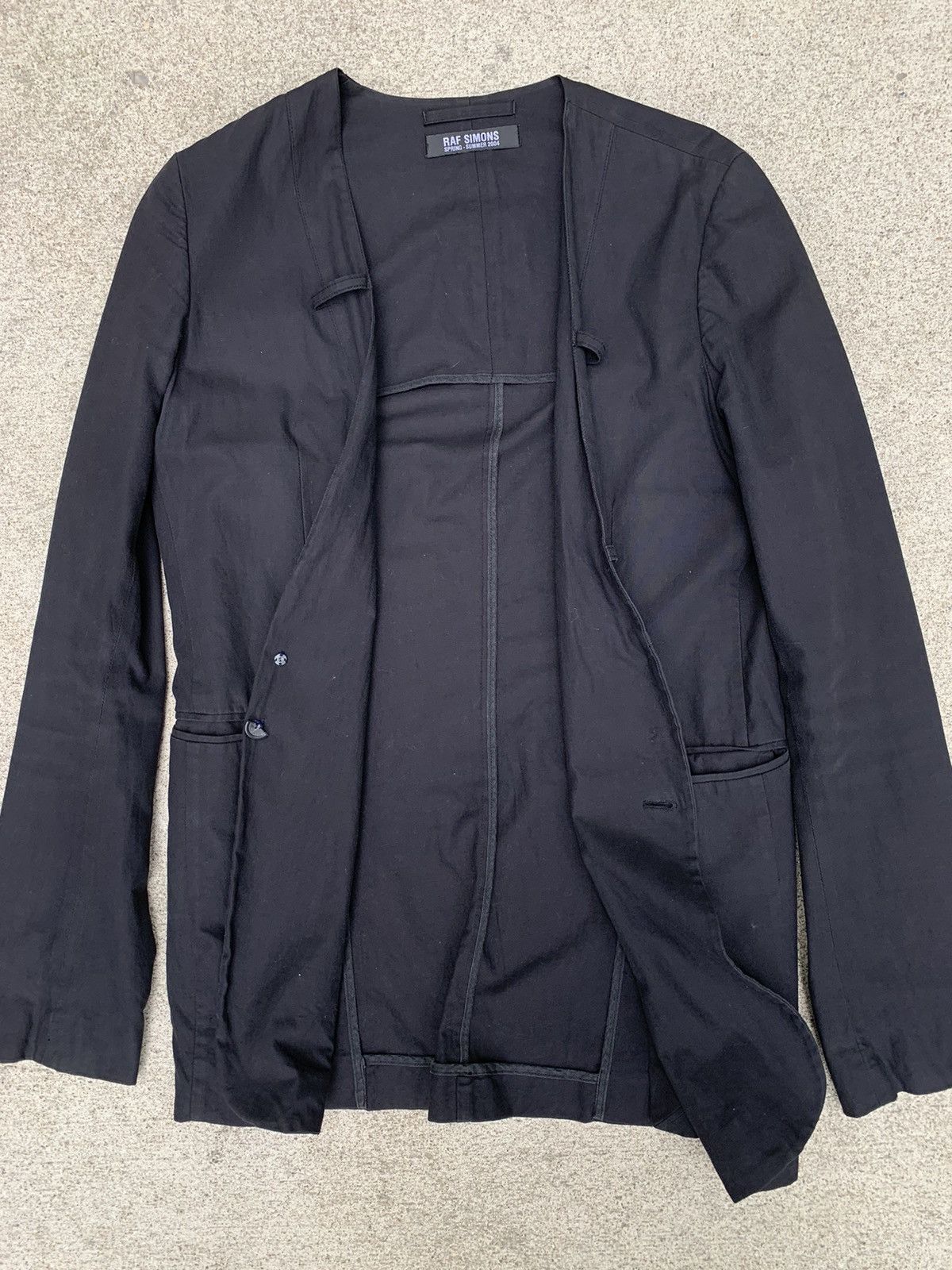 Raf Simons Raf Simons SS2004 May the Circle Be Unbroken Pouch Blazer Size US L / EU 52-54 / 3 - 4 Thumbnail