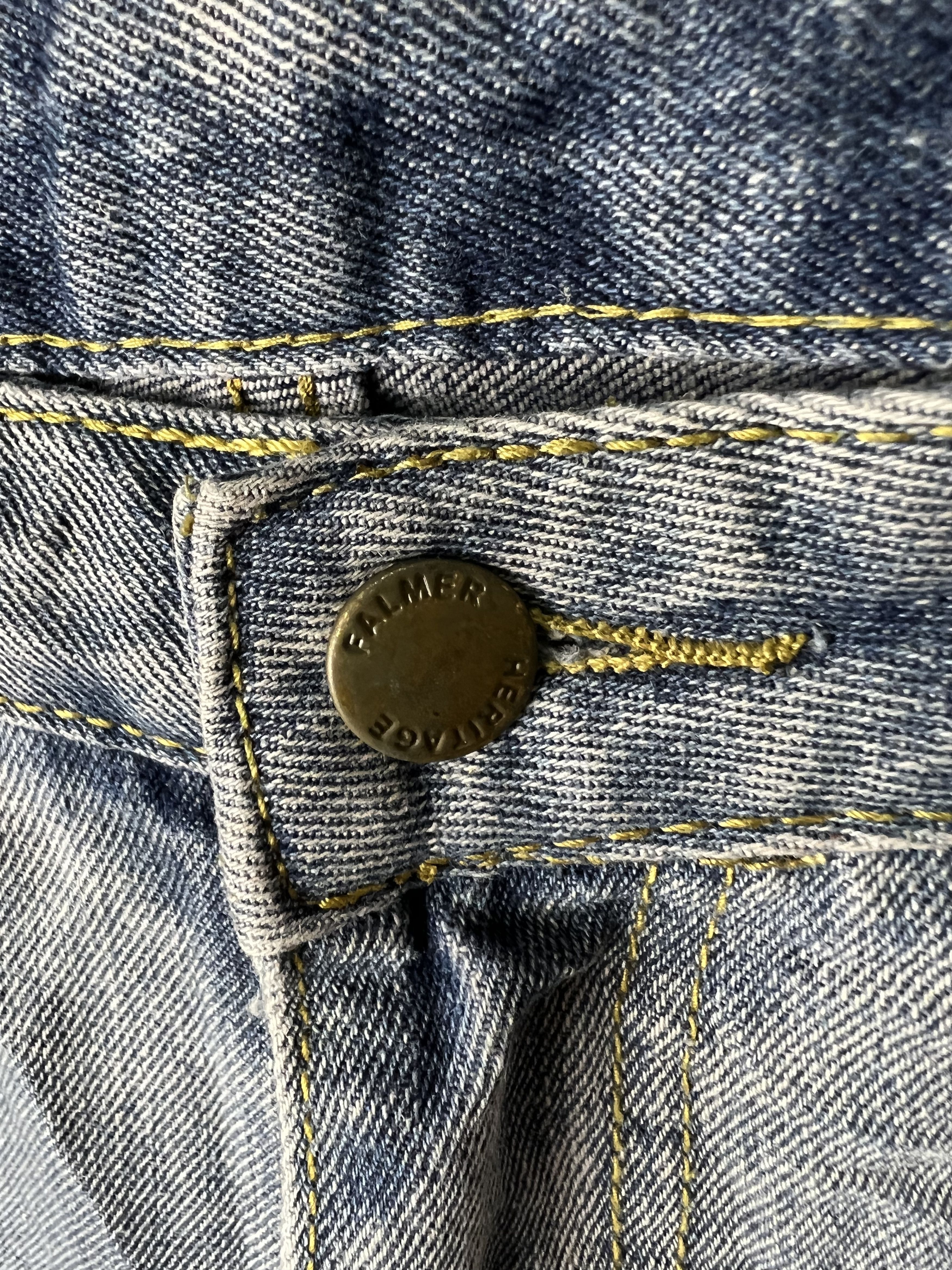 Japanese Brand 🔥Heritage Falmer Distressed Denim Size US 30 / EU 46 - 11 Thumbnail