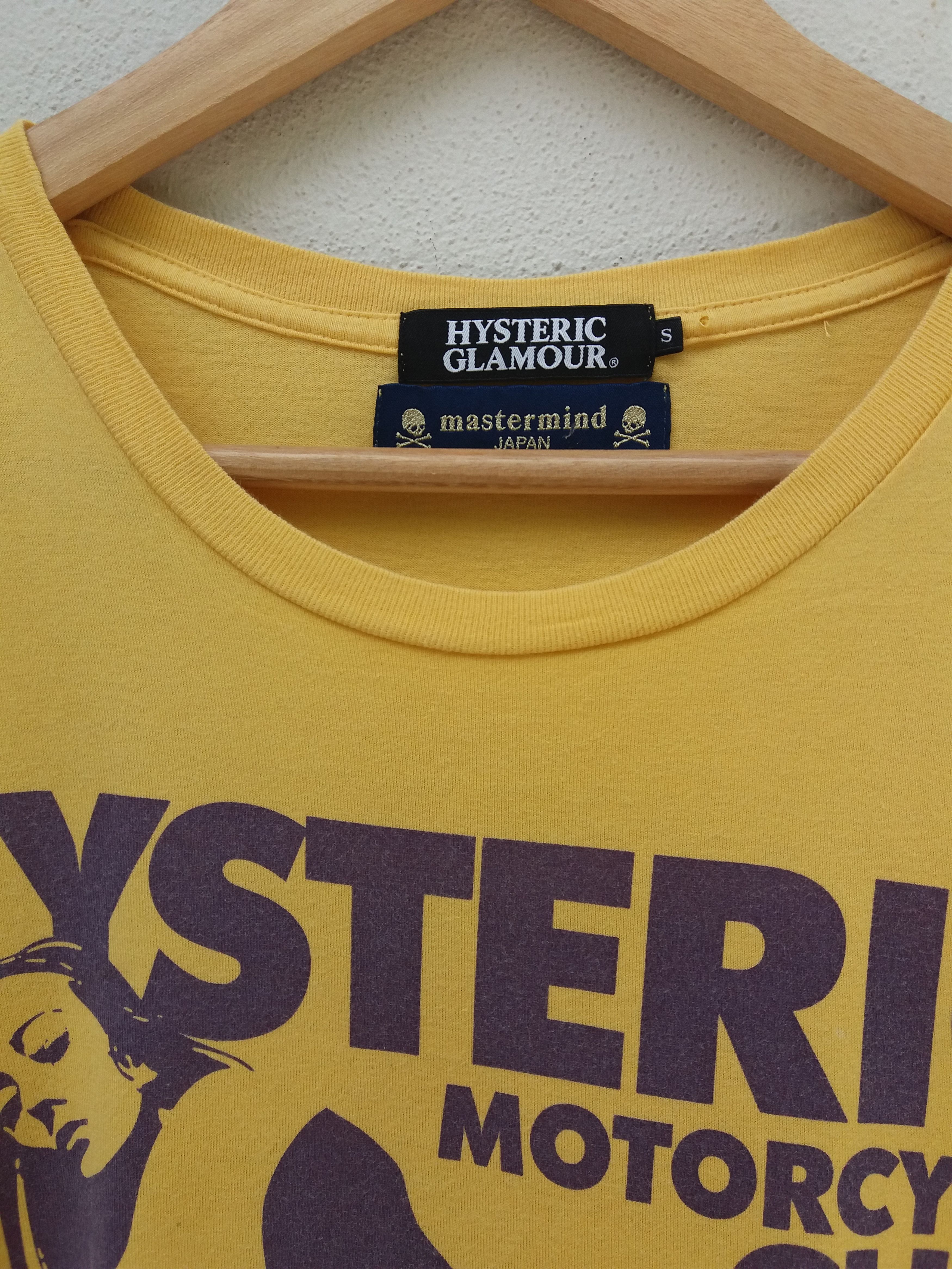 Hysteric Glamour × Mastermind Japan Hysteric Glamour x Mastermind Japan Rare T shirt Size US S / EU 44-46 / 1 - 4 Thumbnail
