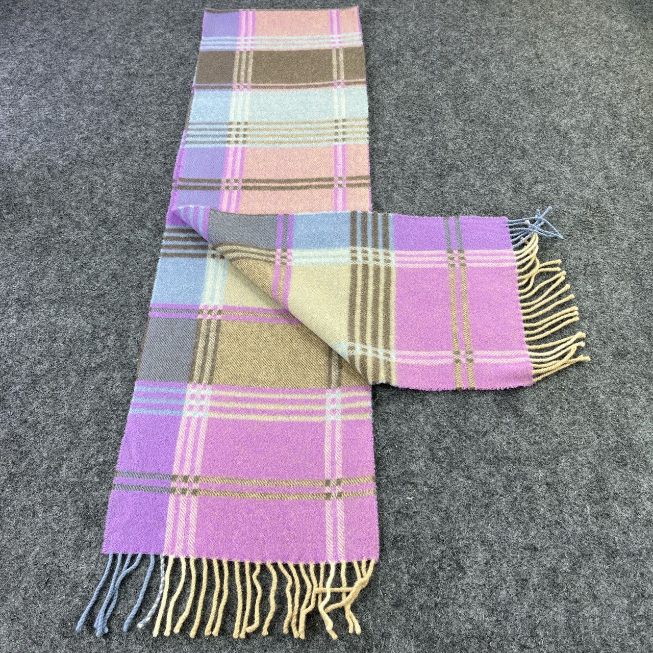 Vintage GLEN PRINCE SCARVES / MUFFLER / NECKWEAR T475 Size ONE SIZE - 3 Thumbnail