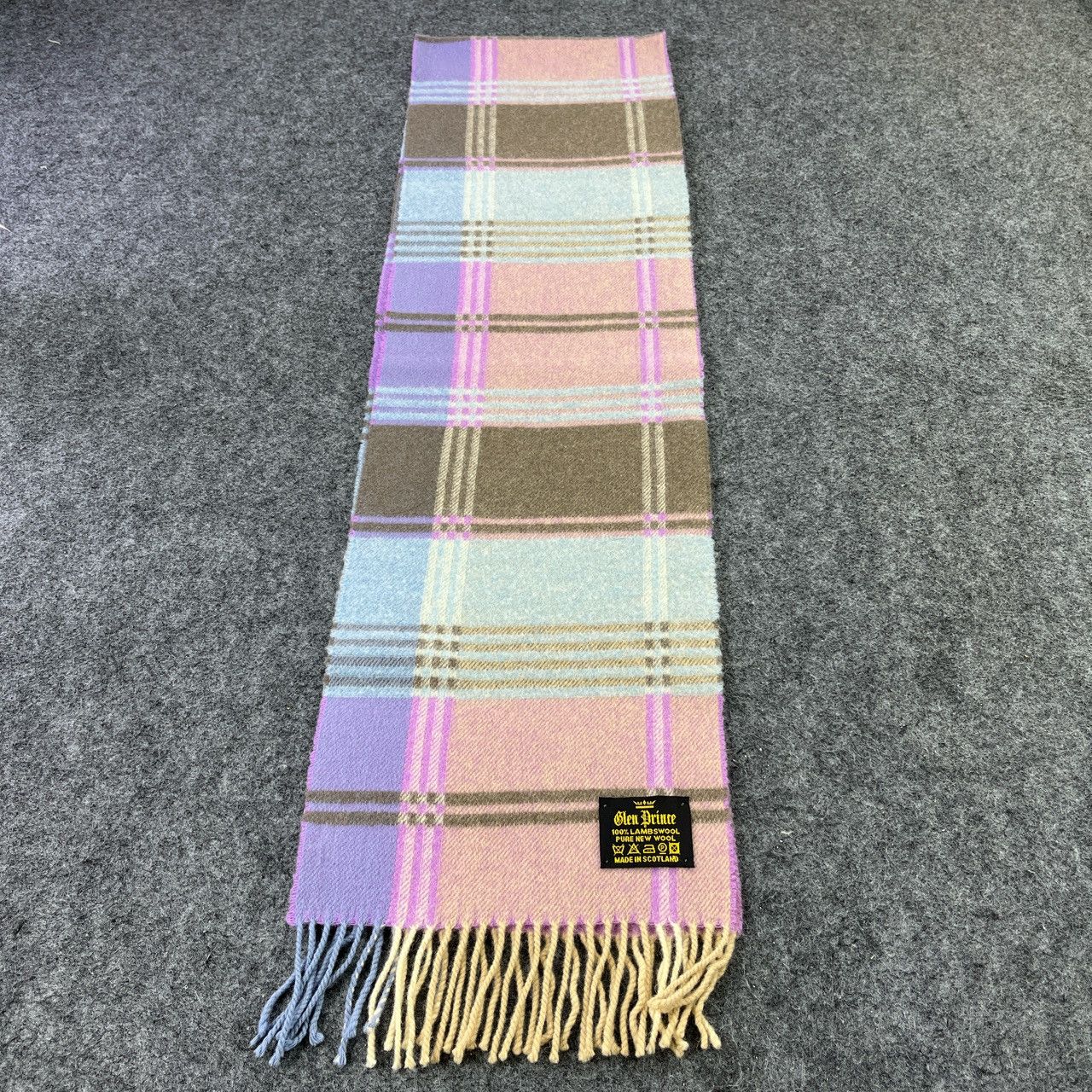 Vintage GLEN PRINCE SCARVES / MUFFLER / NECKWEAR T475 Size ONE SIZE - 2 Thumbnail