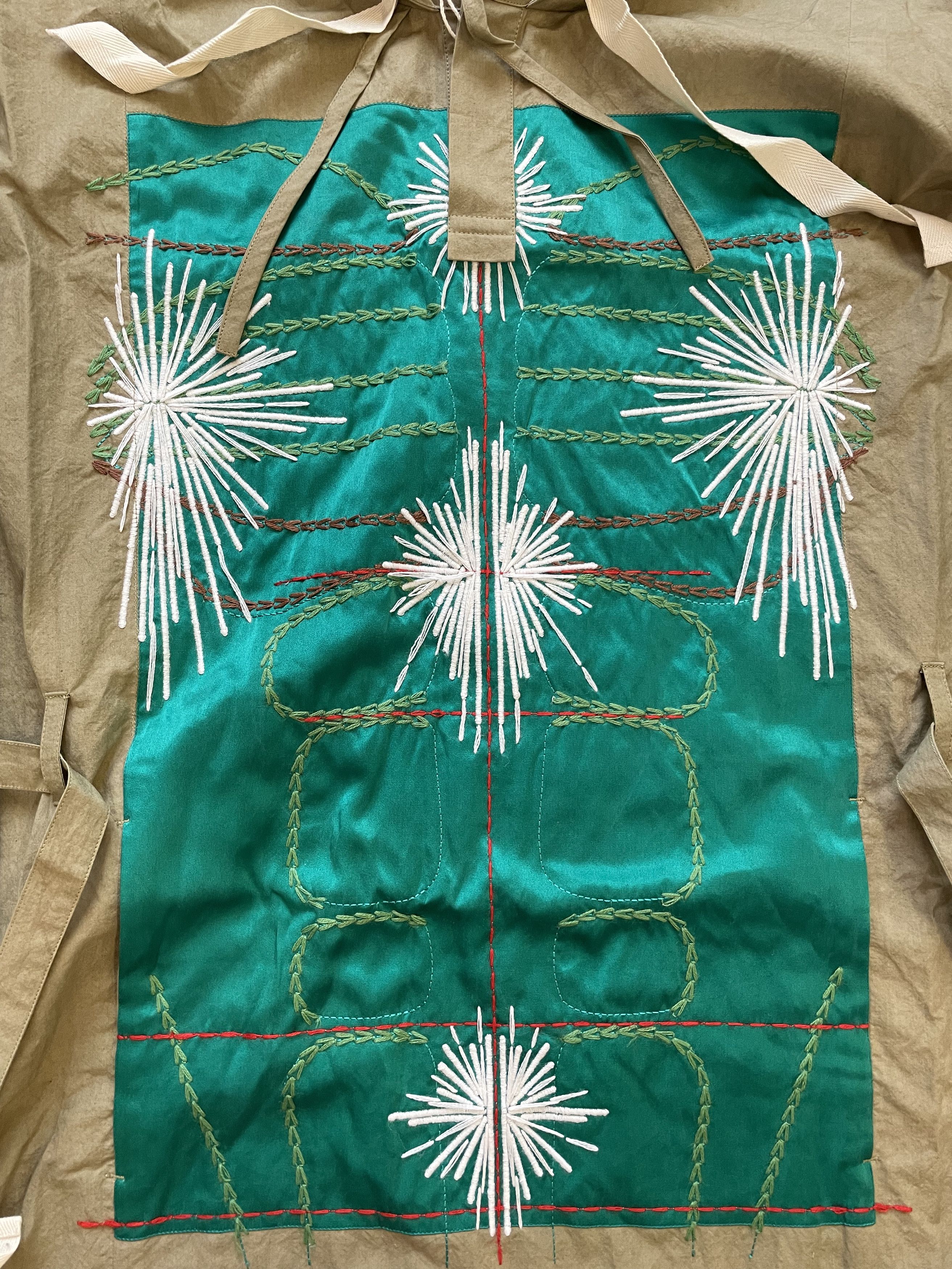 Craig Green Craig Green Embroided Cotton Hooded Jacket (0273) Size US L / EU 52-54 / 3 - 4 Thumbnail