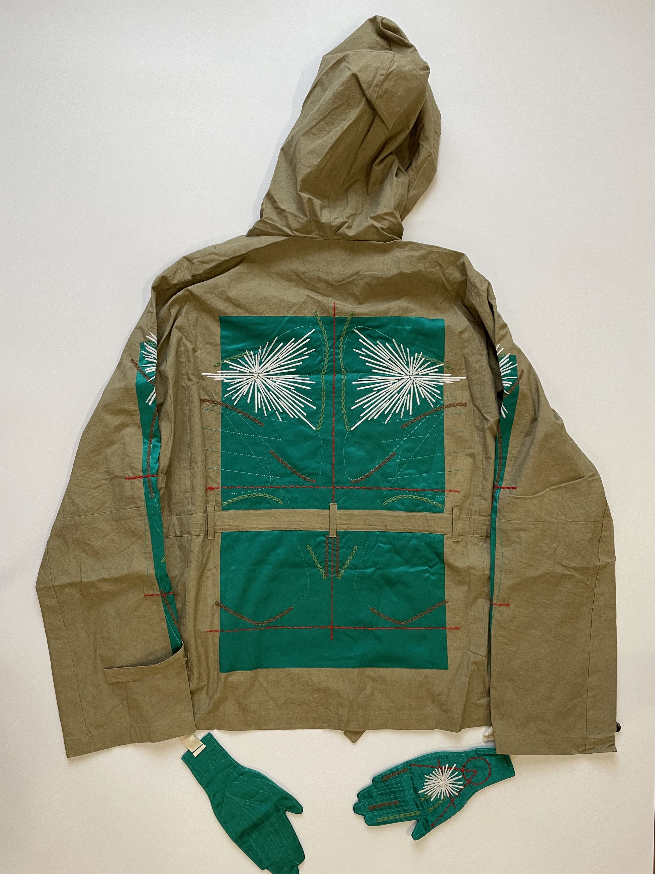 Craig Green Craig Green Embroided Cotton Hooded Jacket (0273) Size US L / EU 52-54 / 3 - 11 Thumbnail
