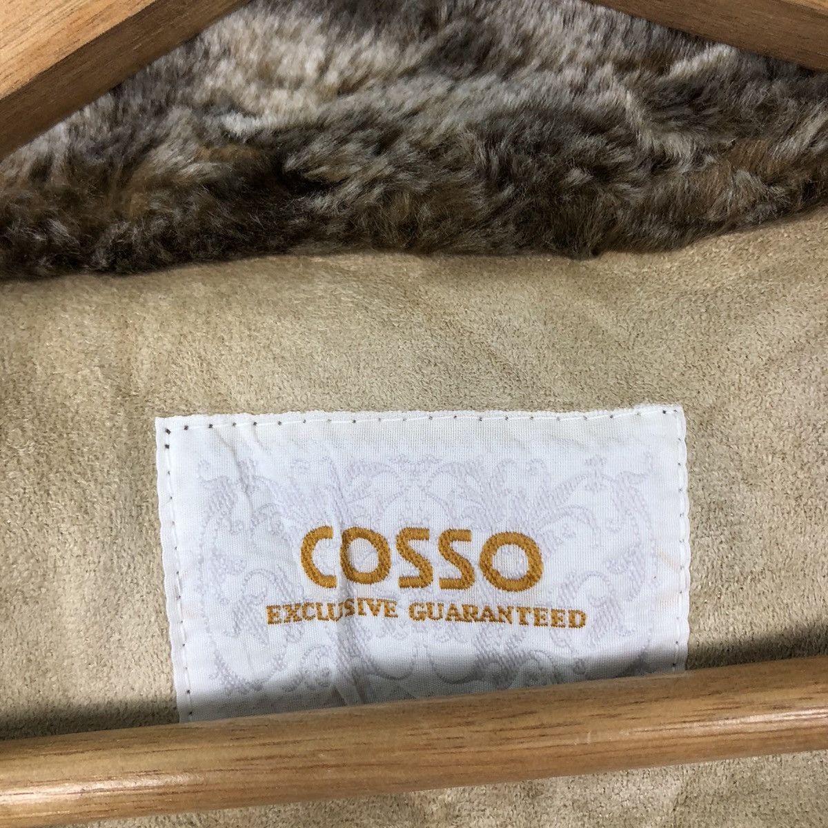 Japanese Brand VINTAGE CHORE JACKET MINK FUR LINING COSSO JAPAN Size US L / EU 52-54 / 3 - 12 Thumbnail