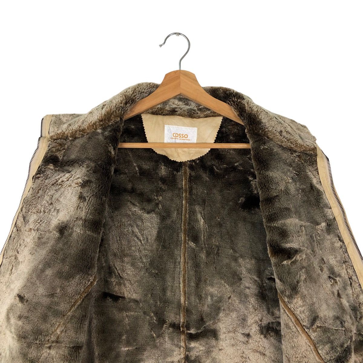 Japanese Brand VINTAGE CHORE JACKET MINK FUR LINING COSSO JAPAN Size US L / EU 52-54 / 3 - 10 Thumbnail