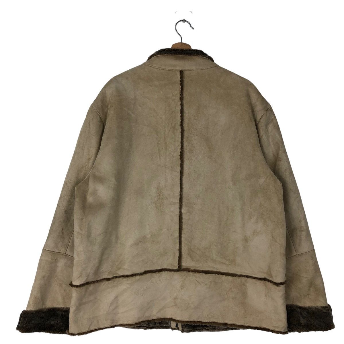 Japanese Brand VINTAGE CHORE JACKET MINK FUR LINING COSSO JAPAN Size US L / EU 52-54 / 3 - 7 Thumbnail