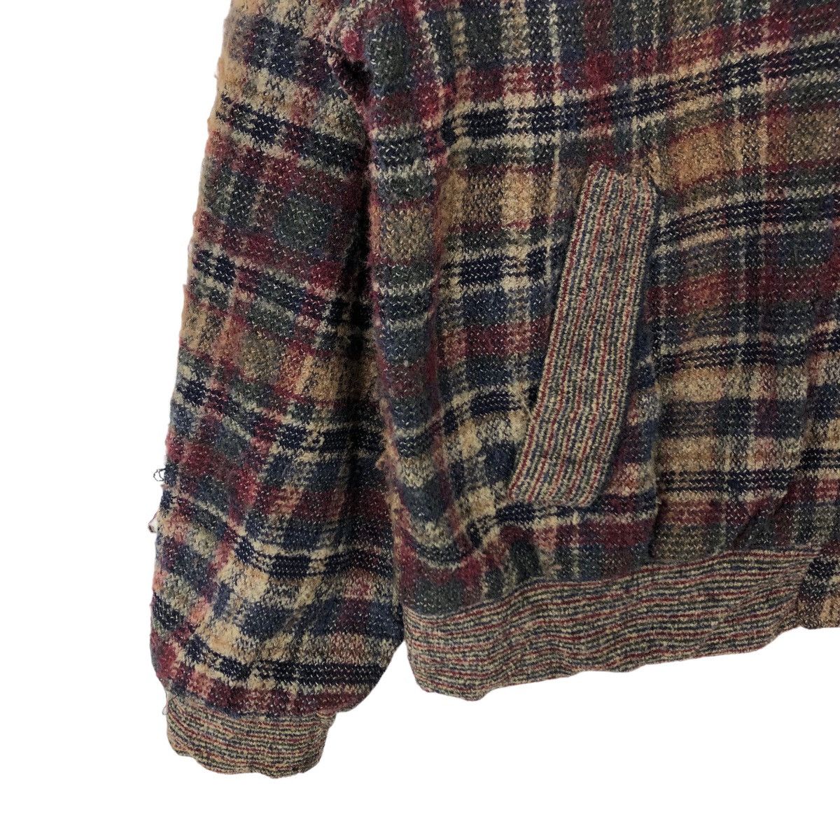 Flannel VINTAGE FLANNEL WOOL JACKET ST.GERMAIN DES PRES MADE ITALY Size US M / EU 48-50 / 2 - 3 Thumbnail